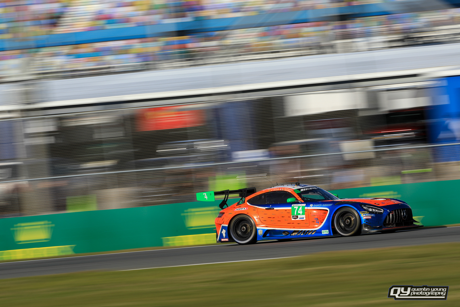 #74 Riley Motorsports Mercedes-AMG GT3 Evo.