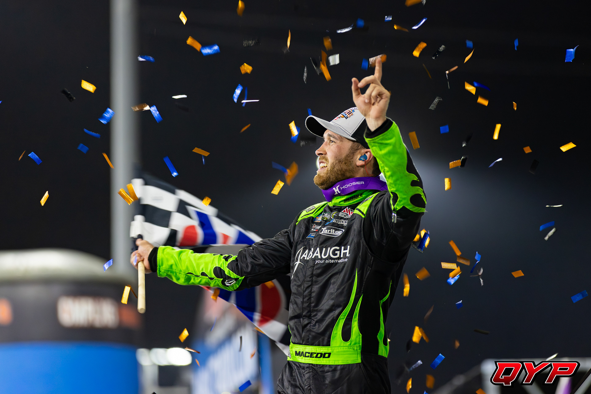 #41 Carson Macedo. Knoxville Raceway. 8/10/23