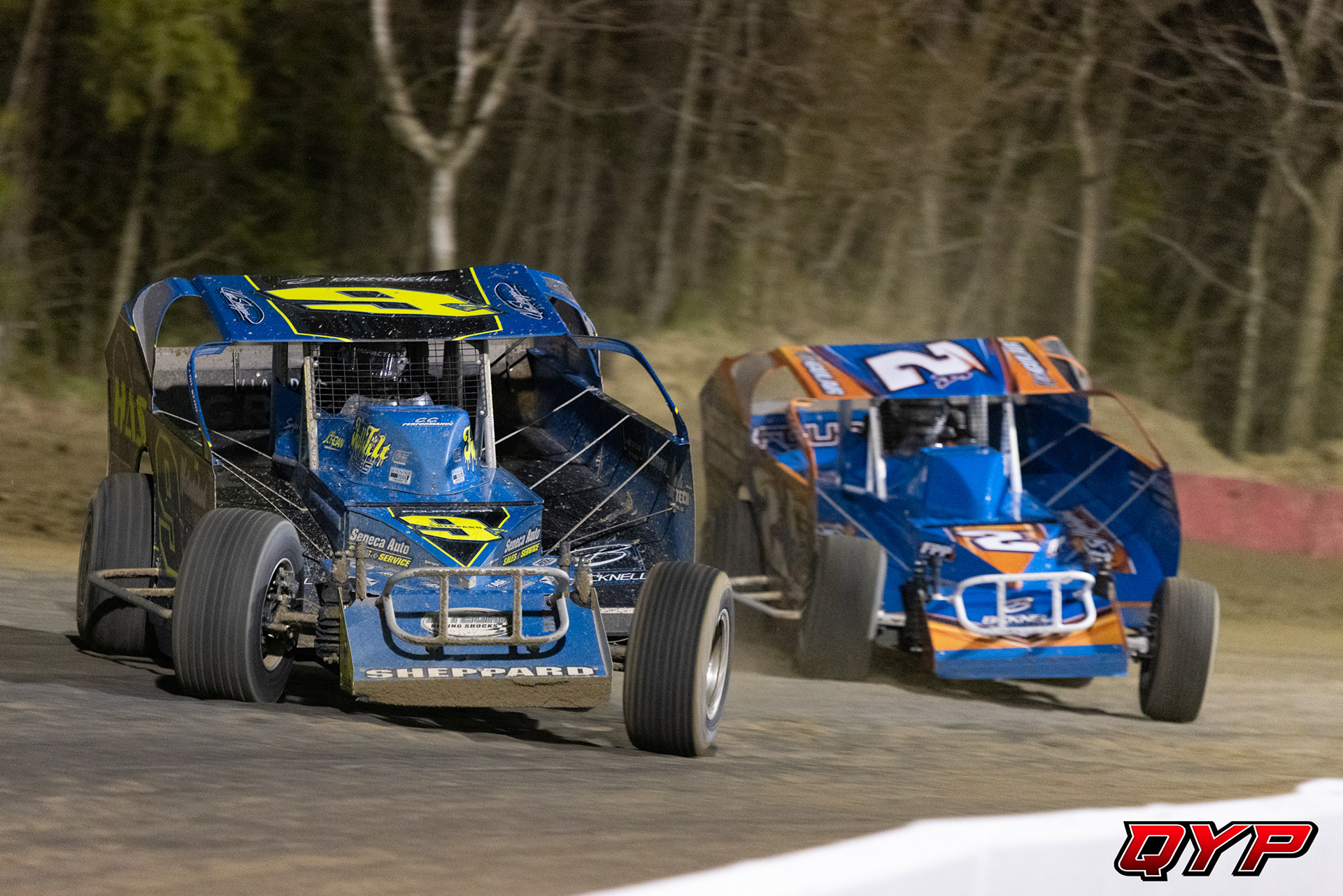 #9s Matt Sheppard. #2A Mike Gular. Delaware International Speedway. 3/31/23