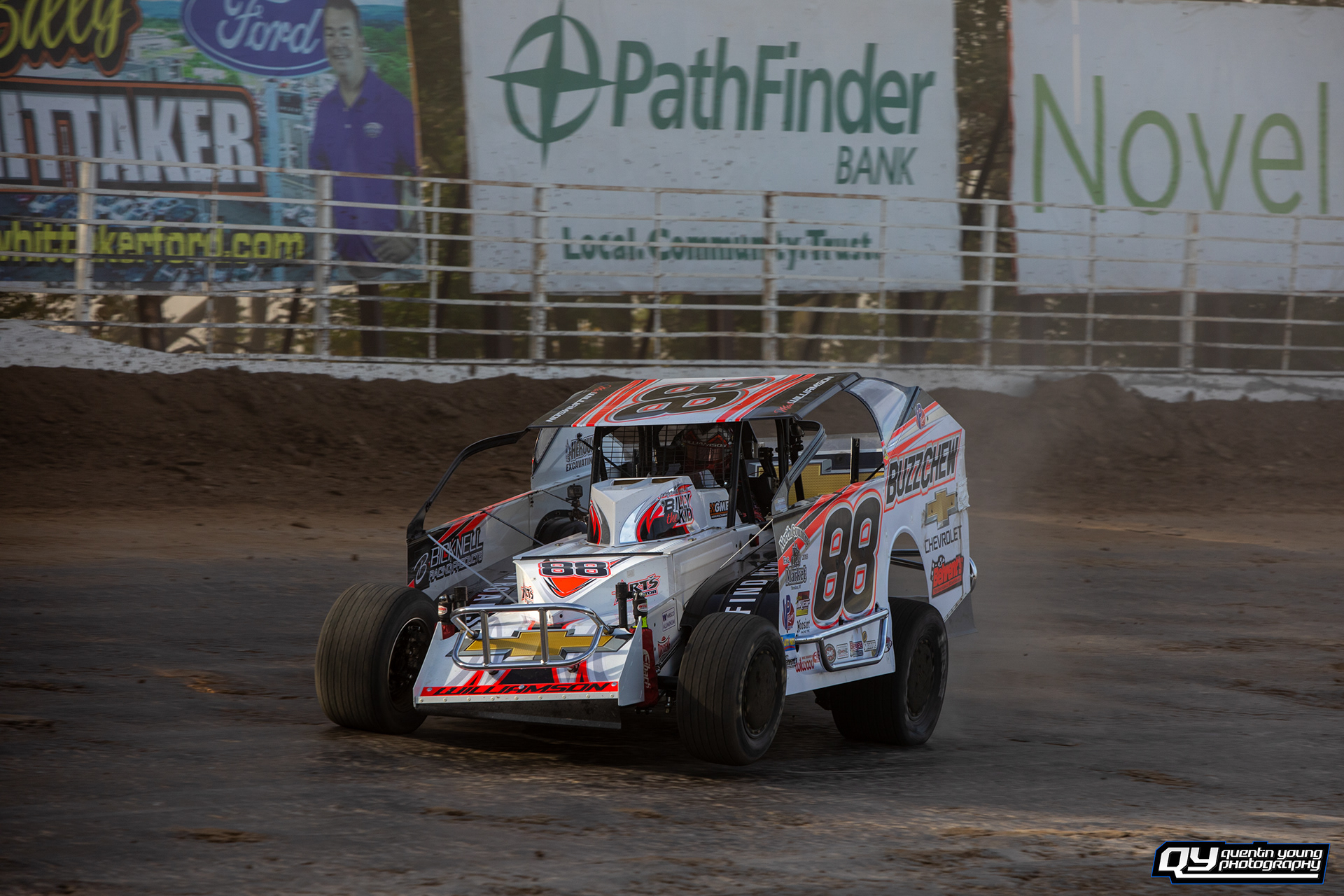 #88 Mat Williamson. Oswego Speedway SDS. 10/10/21