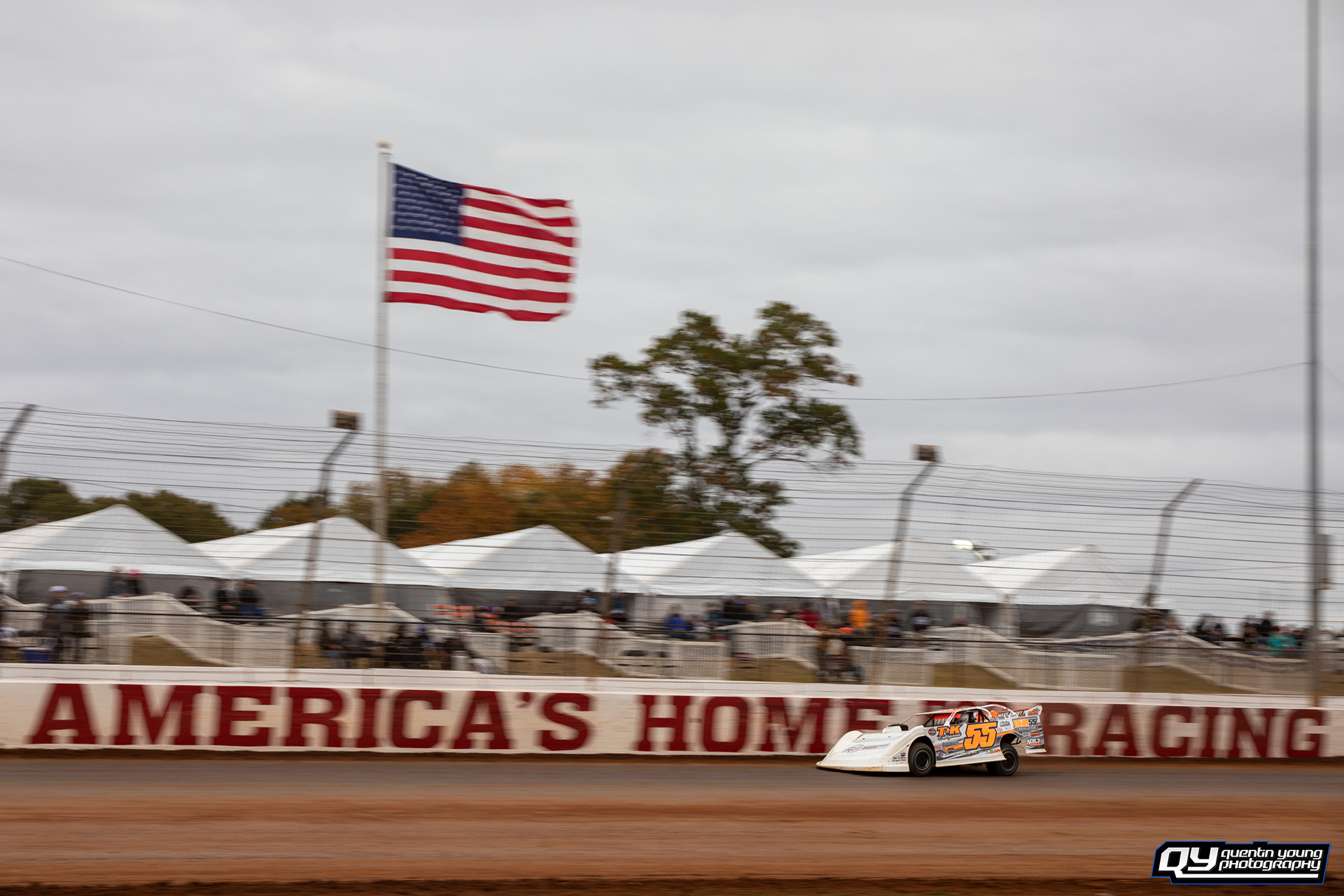#55 Benji Hicks. The Dirt Track at Charlotte WoO.  11/6/21.