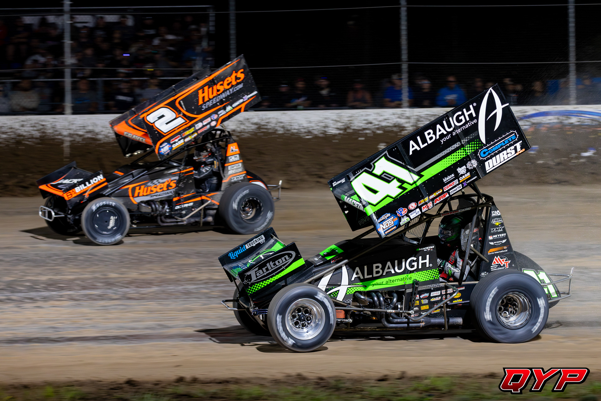#41 Carson Macedo. #2 David Gravel. Weedsport Speedway WoO. 7/30/23