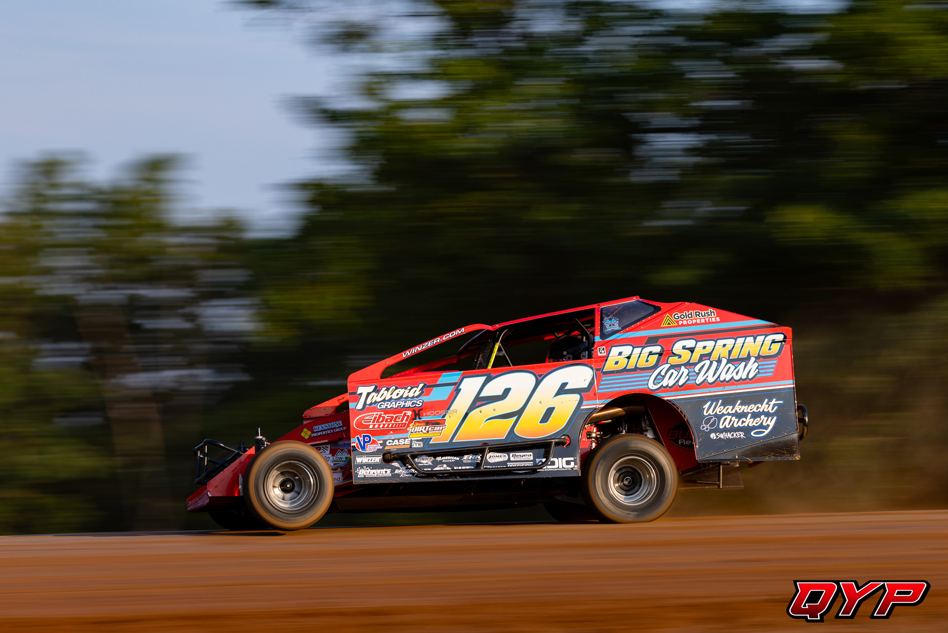 #126 Jeff Strunk. Big Diamond Speedway SDS. 7/11/23