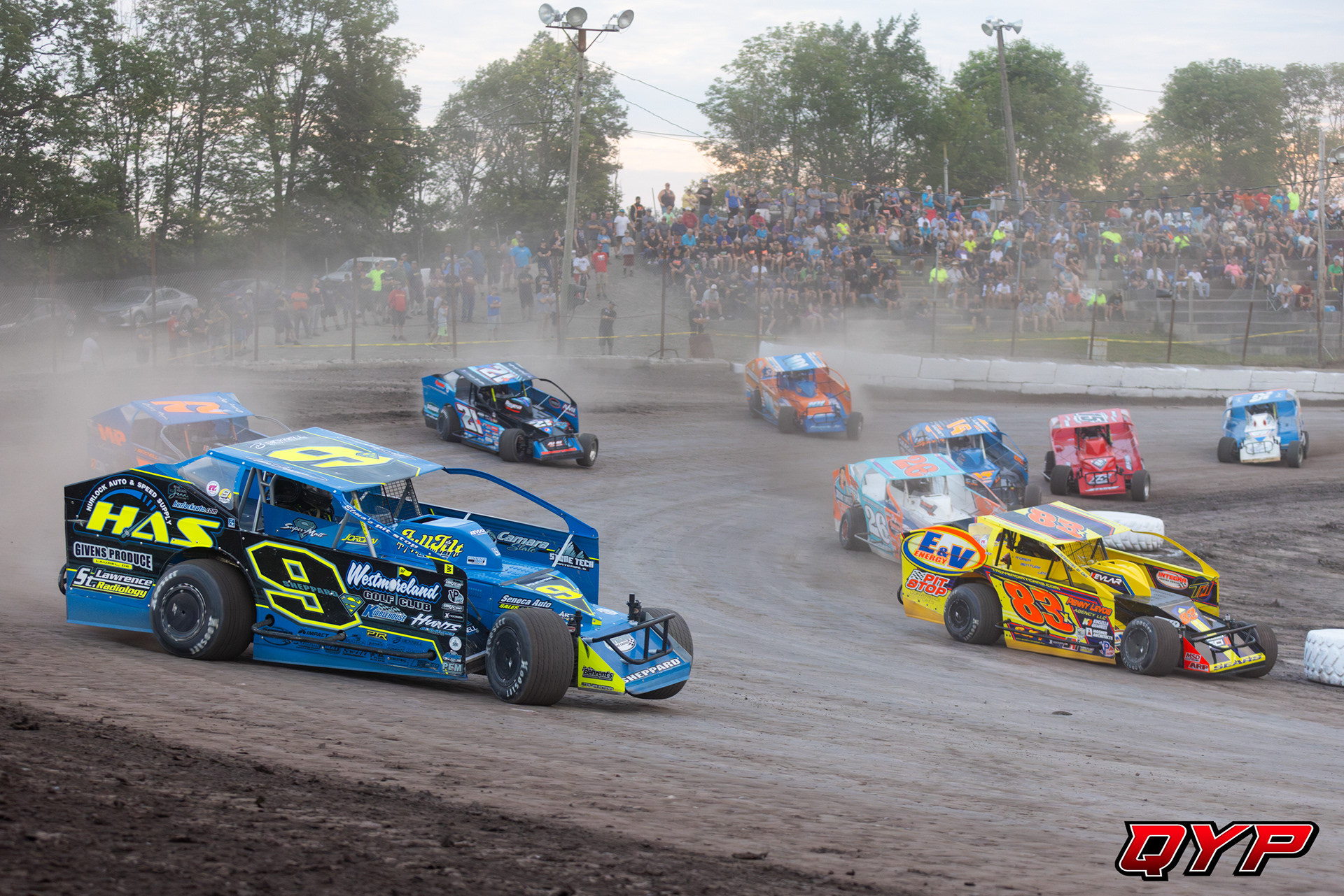#9S Matt Sheppard. #83x Tim Sears Jr. Thunder Mountain Speedway SDS. 7/9/24