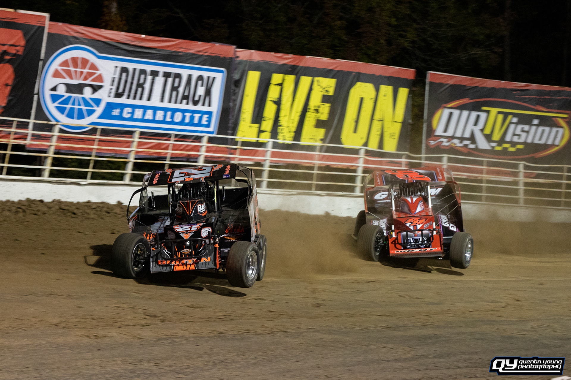 #21A Peter Britten. #99L Larry Wight. Oswego Speedway SDS. 10/8/21