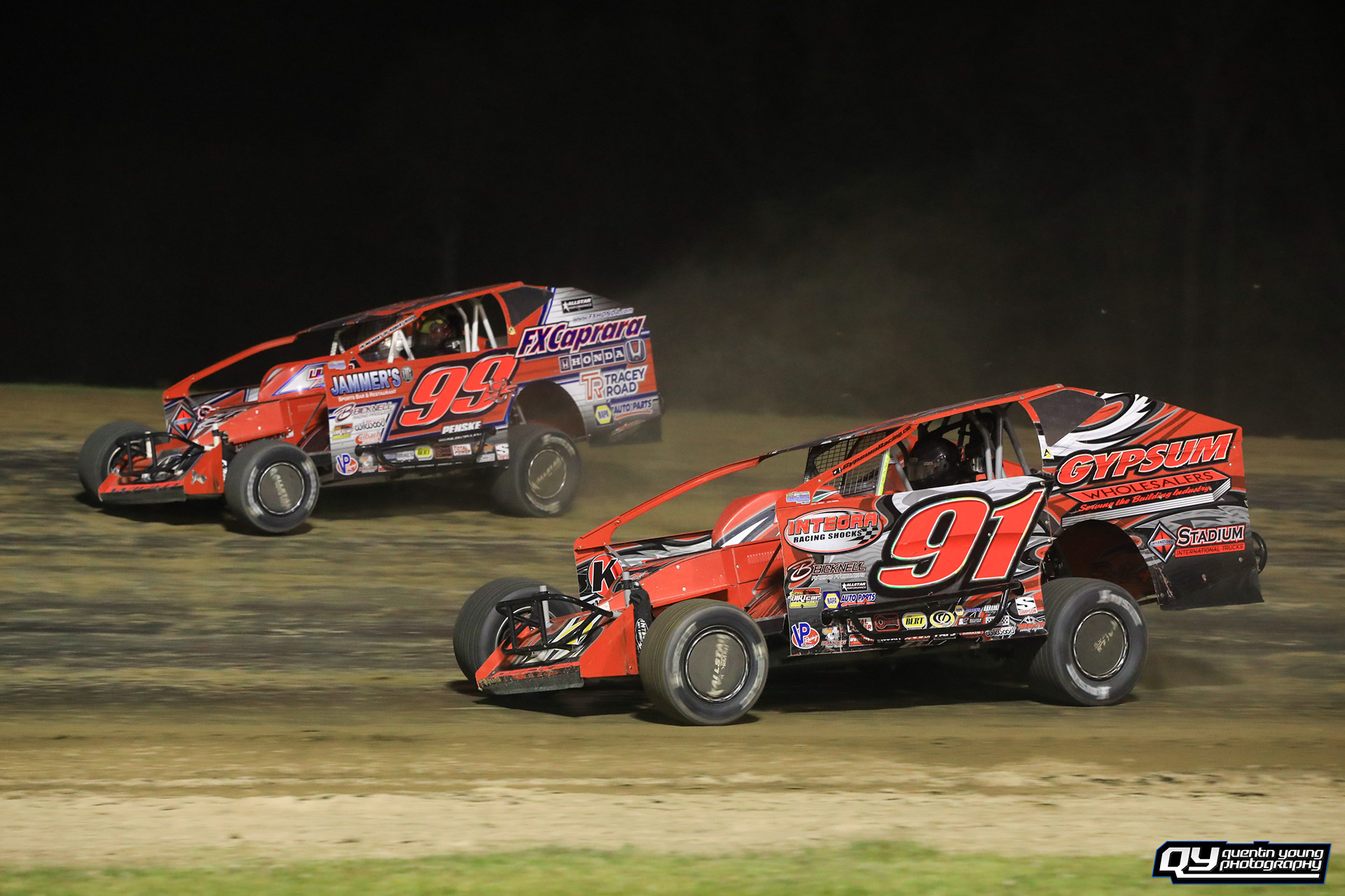 #91 Billy Decker. #99L Larry Wight. Brewerton Speedway. 5/14/21