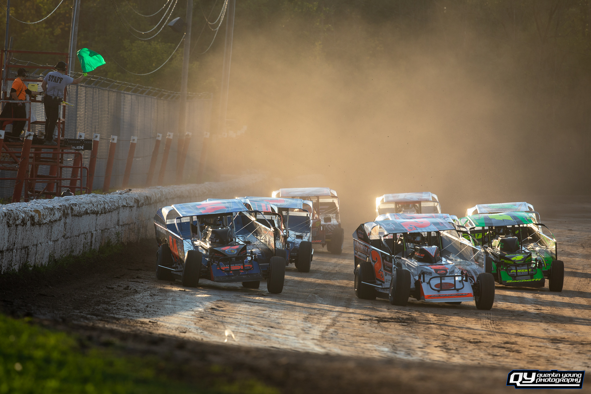 #44 Stewart Friesen. #2RJ Ronnie Johnson. Utica-Rome Speedway. 9/6/21