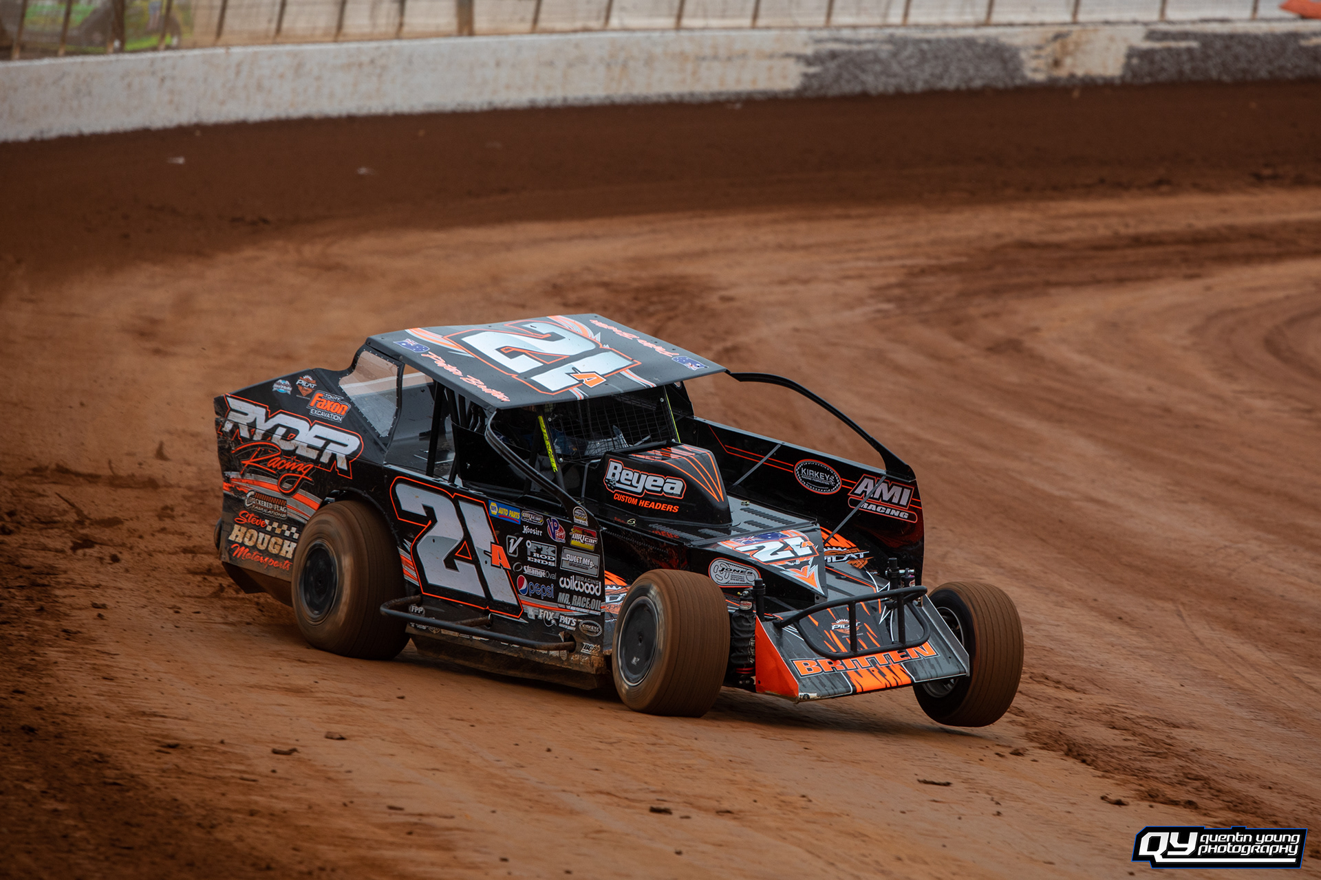 #21A Peter Britten. The Dirt Track at Charlotte SDS.  11/5/21.