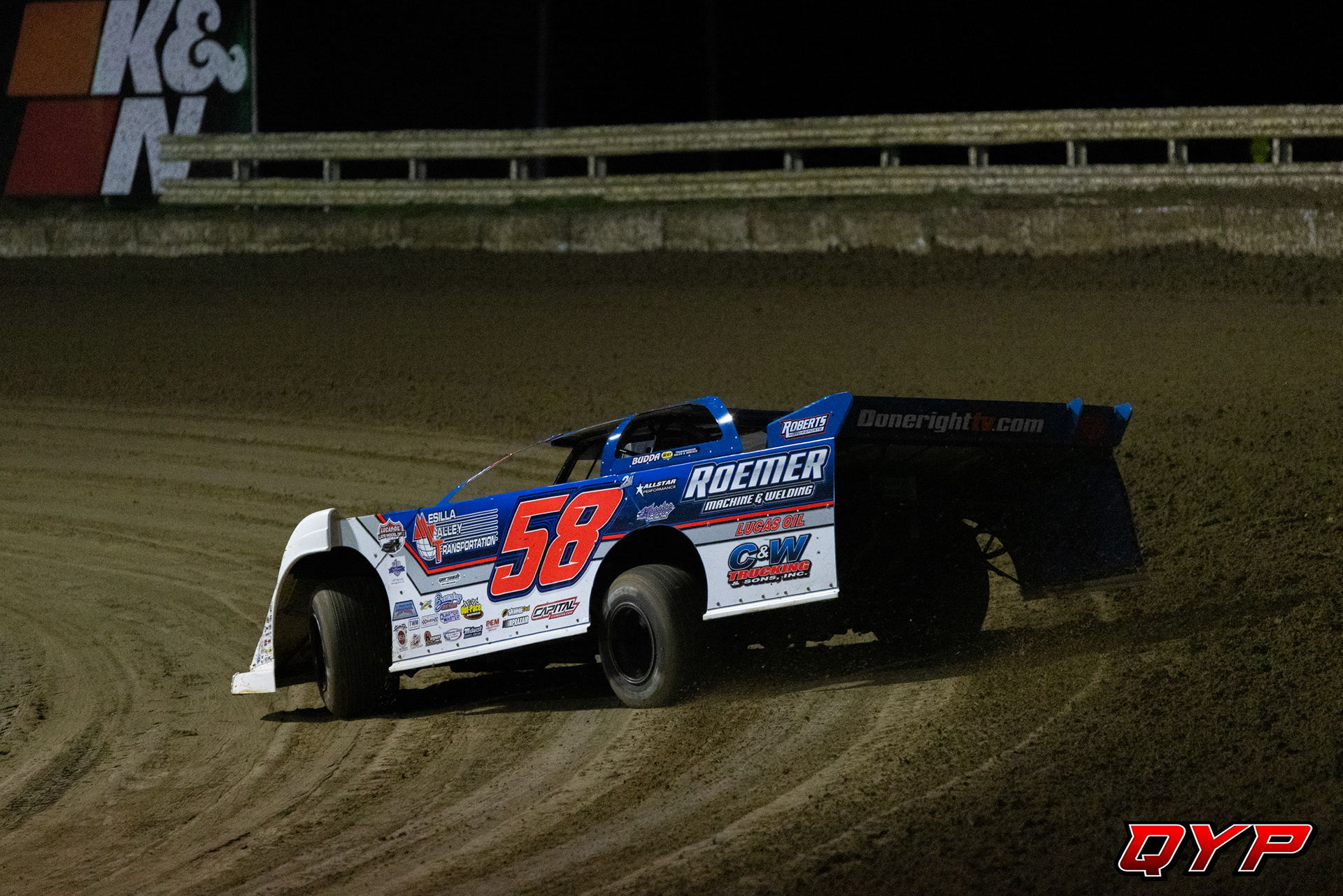 #58 Garrett Alberson. Bubba Raceway Park LOLMDS. 1/31/22