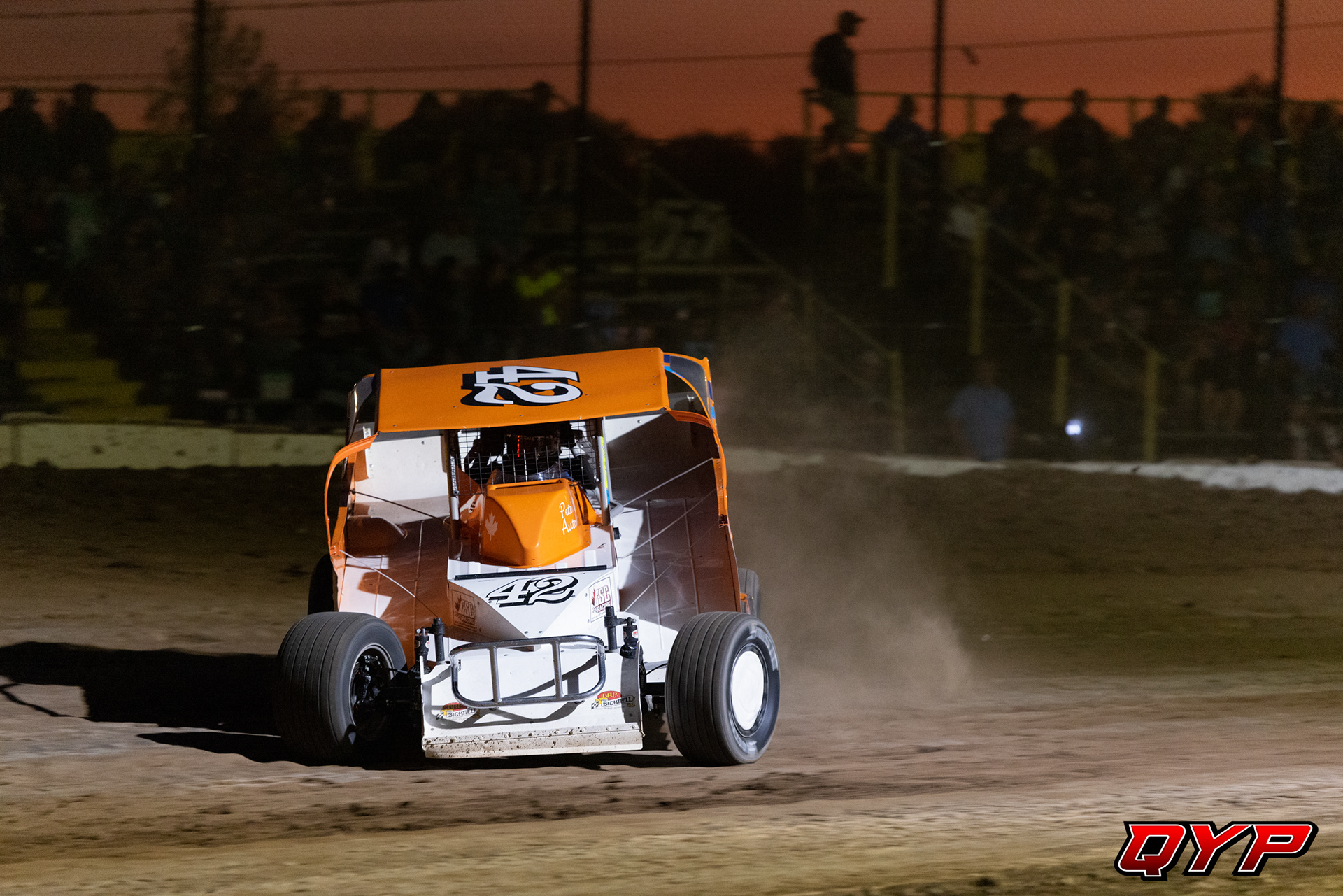 #42 Pete Bicknell. Ransomville Speedway. 7/8/22