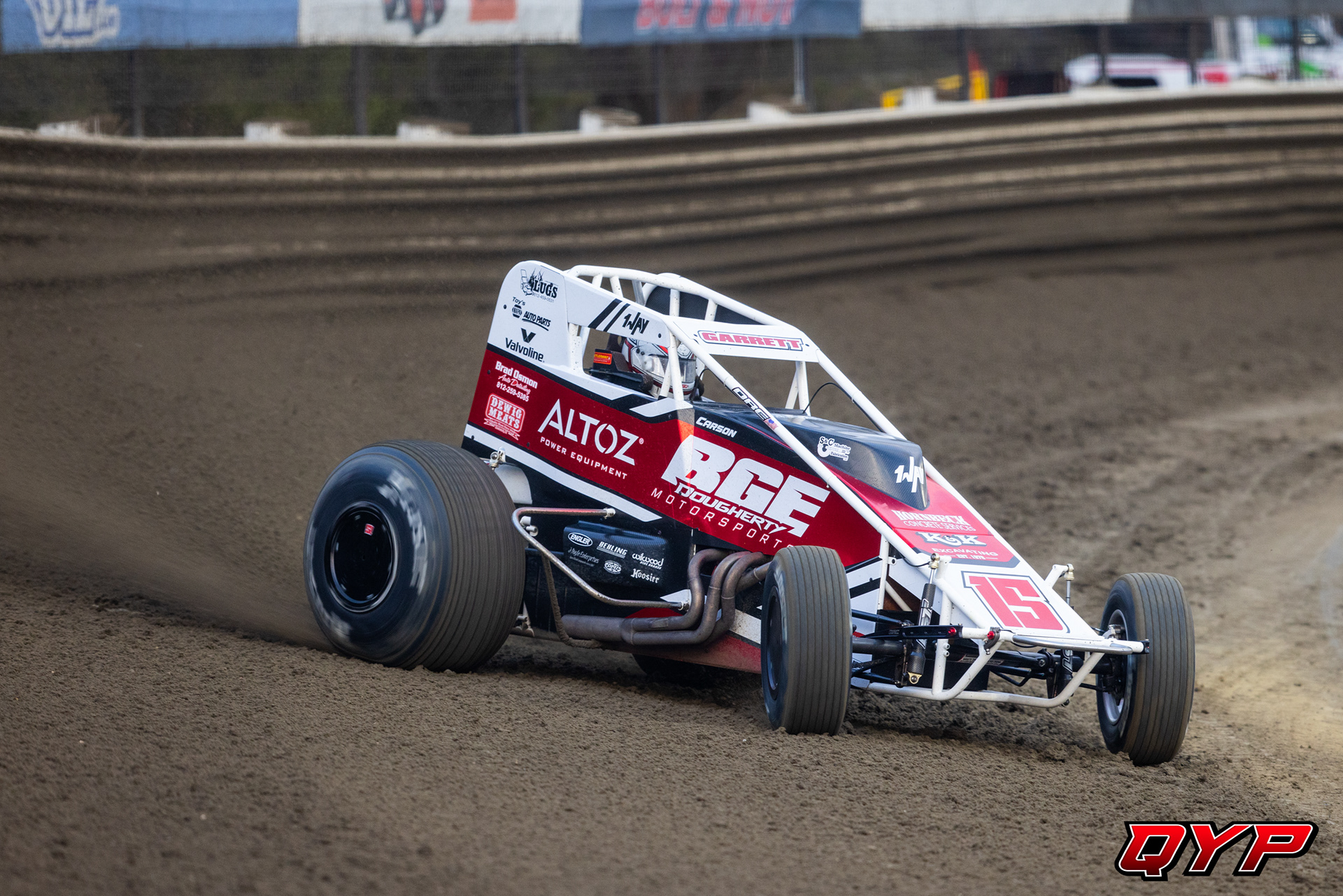 #15 Carson Garrett. Volusia Speedway Park USAC. 2/13/23