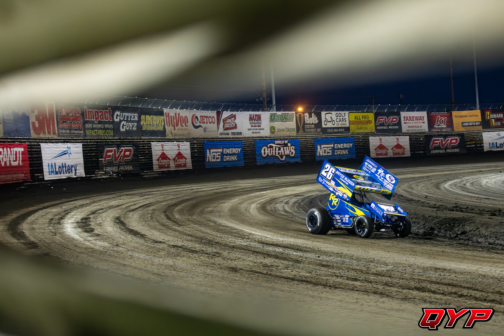 #26 Zeb Wise. Knoxville Raceway. 8/11/23