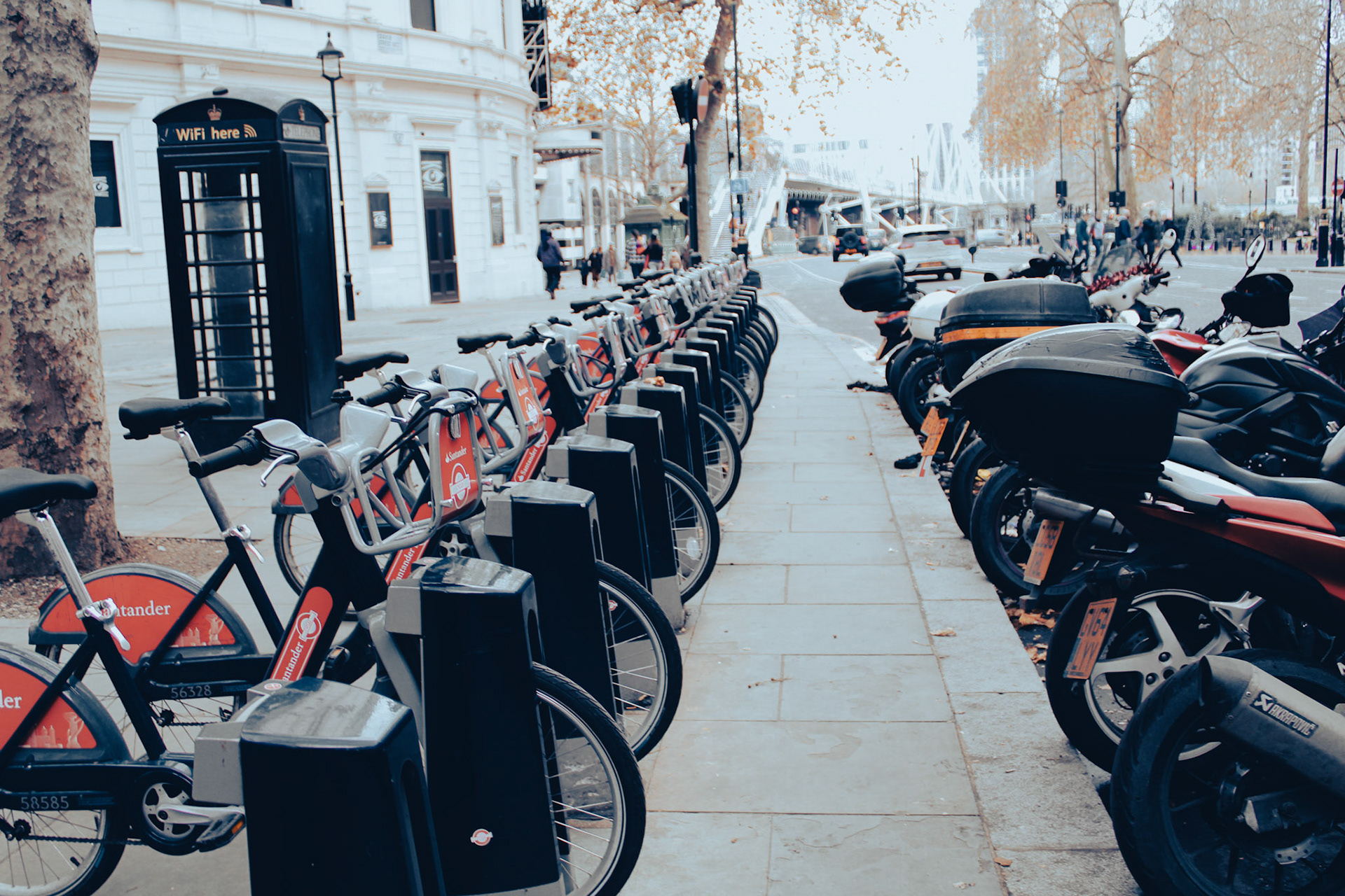 Around London
