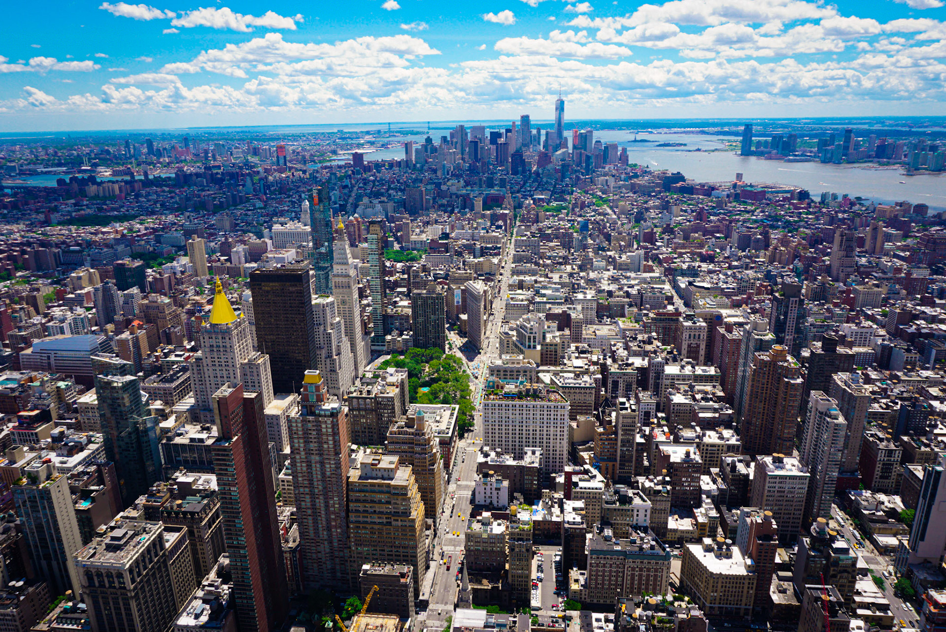 View from the Empire State Bldg, New York (USA) | June 2017