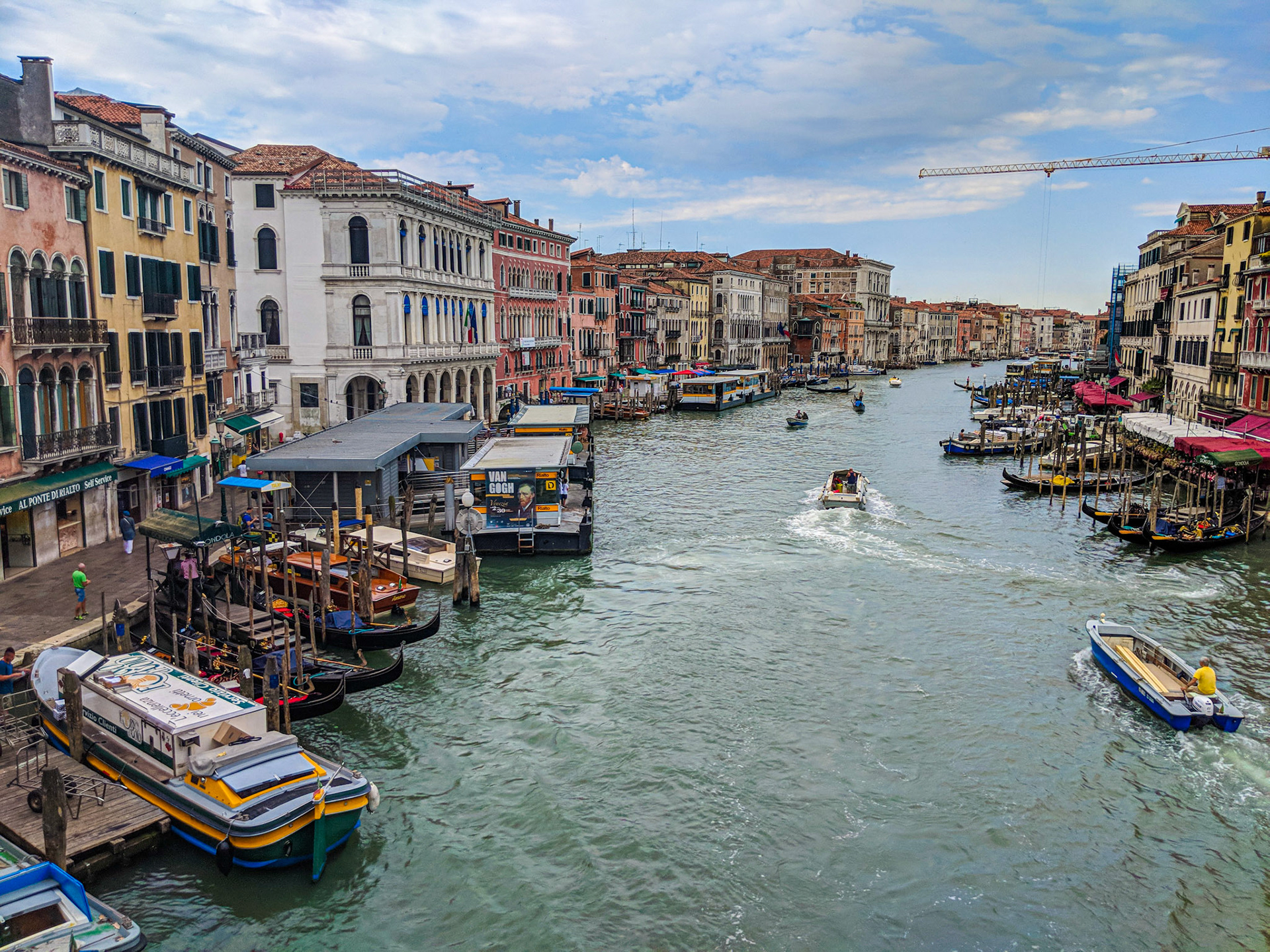 View from the Rialto, Venice (Italy) | July 2018
