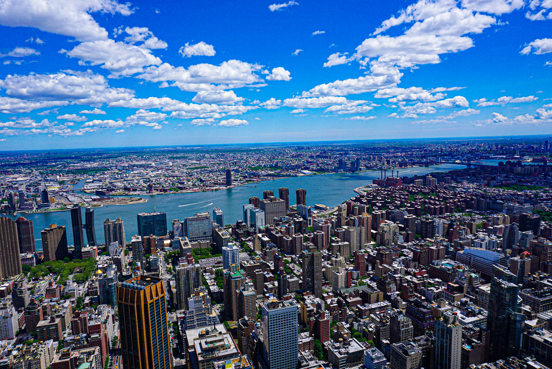 View from the Empire State Bldg, New York (USA) | June 2017