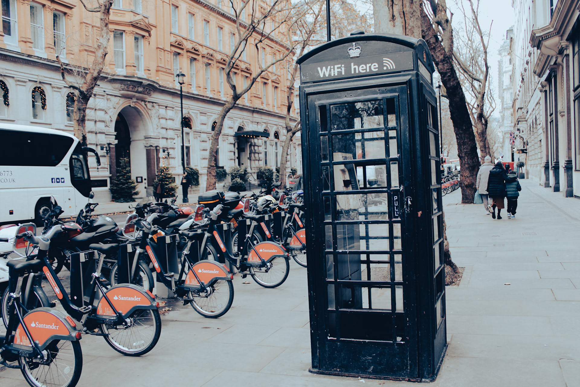 Around London