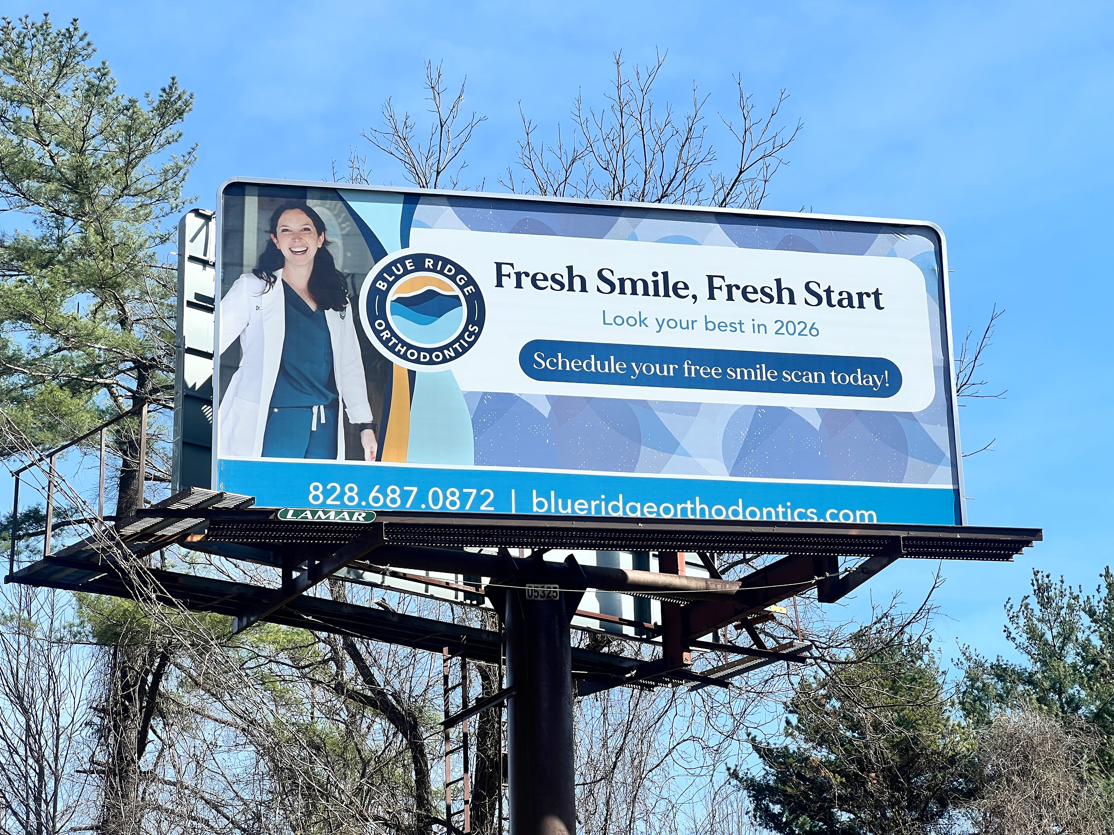 Billboard in Asheville, NC
