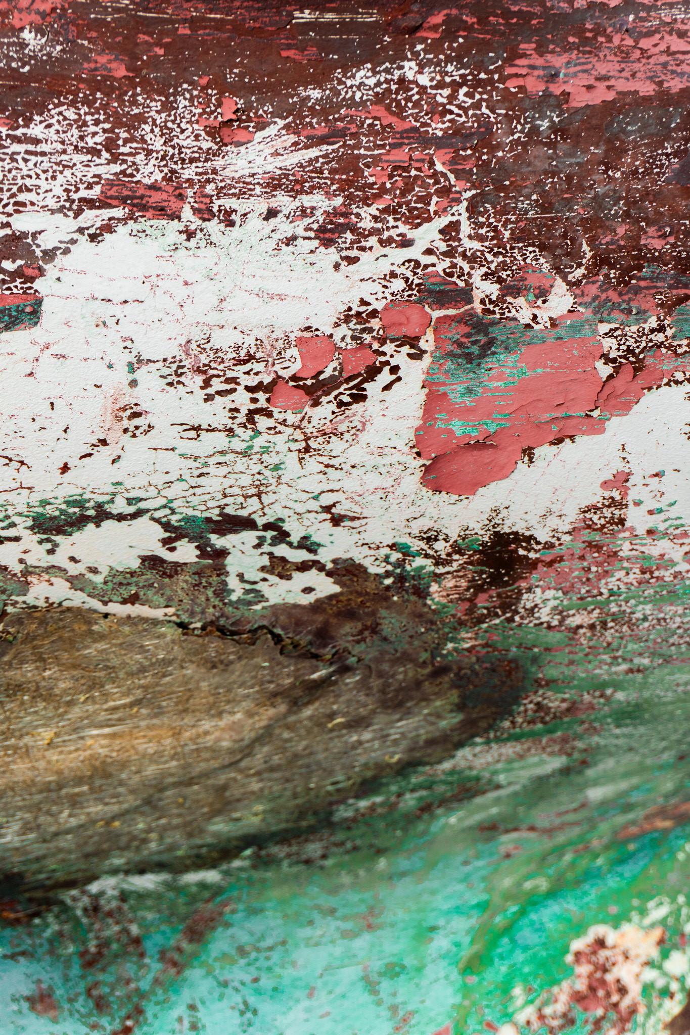 Boat Skin I — Rust and Green