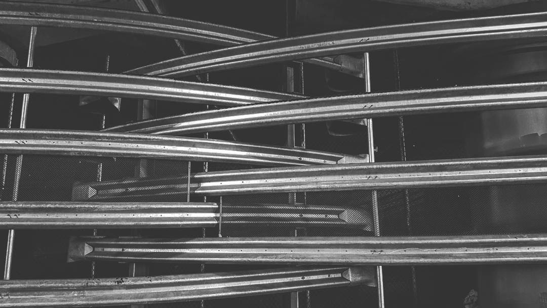 Highway railings in Oakland