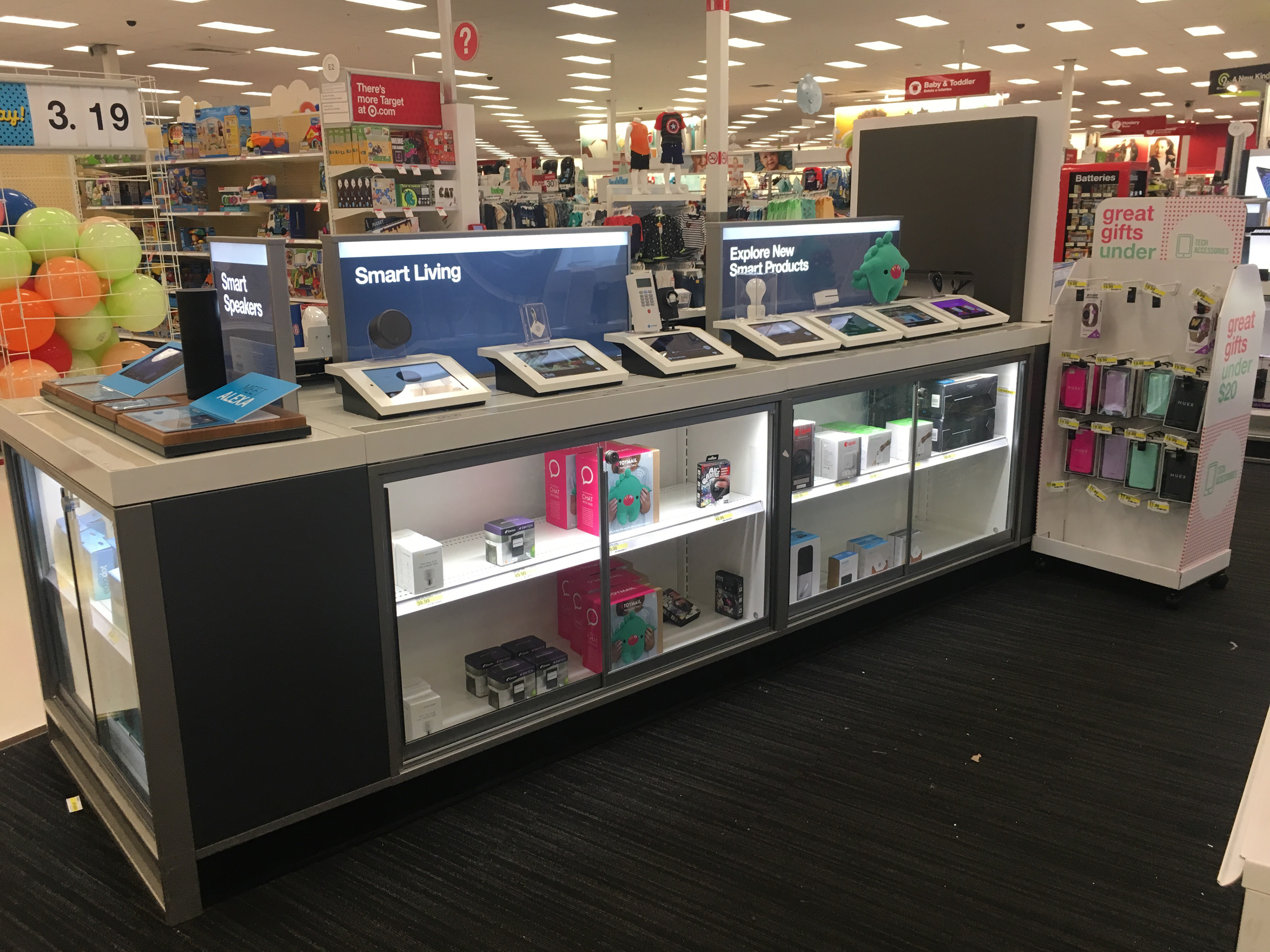 Earlier test in the Southbay with one tablet per product