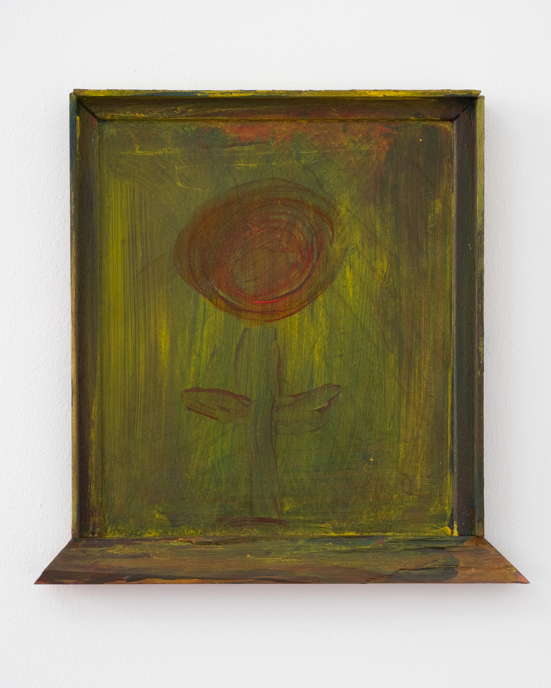 "Flower", 22 x 22 cm, acrylic on board, 2023