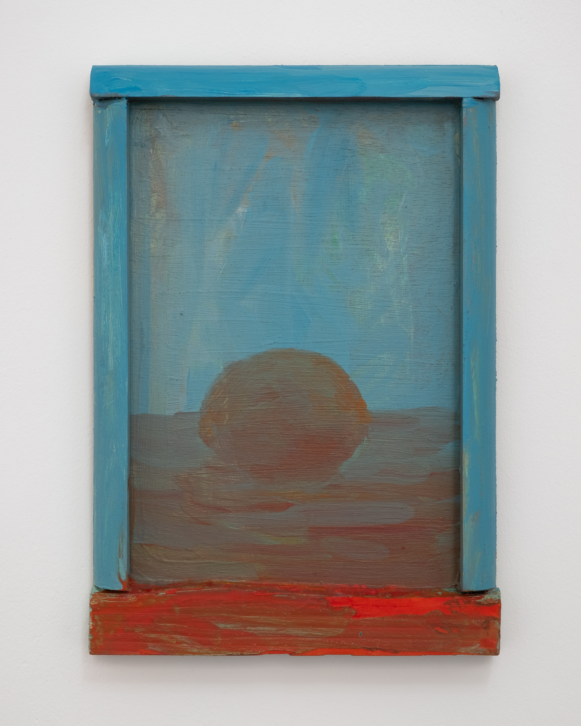 "A fruit", 23.5 x 16.5 cm, acrylic on plywood, 2022