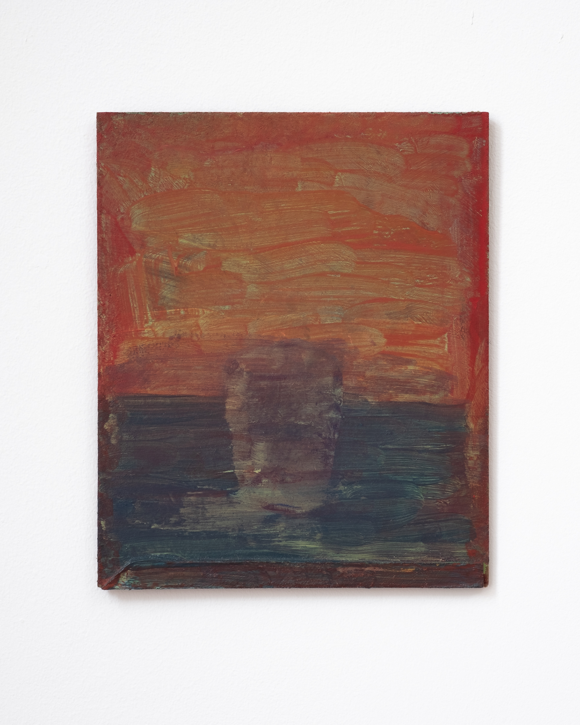 "Glass", 20 x 16.5 cm, acrylic on board, 2022