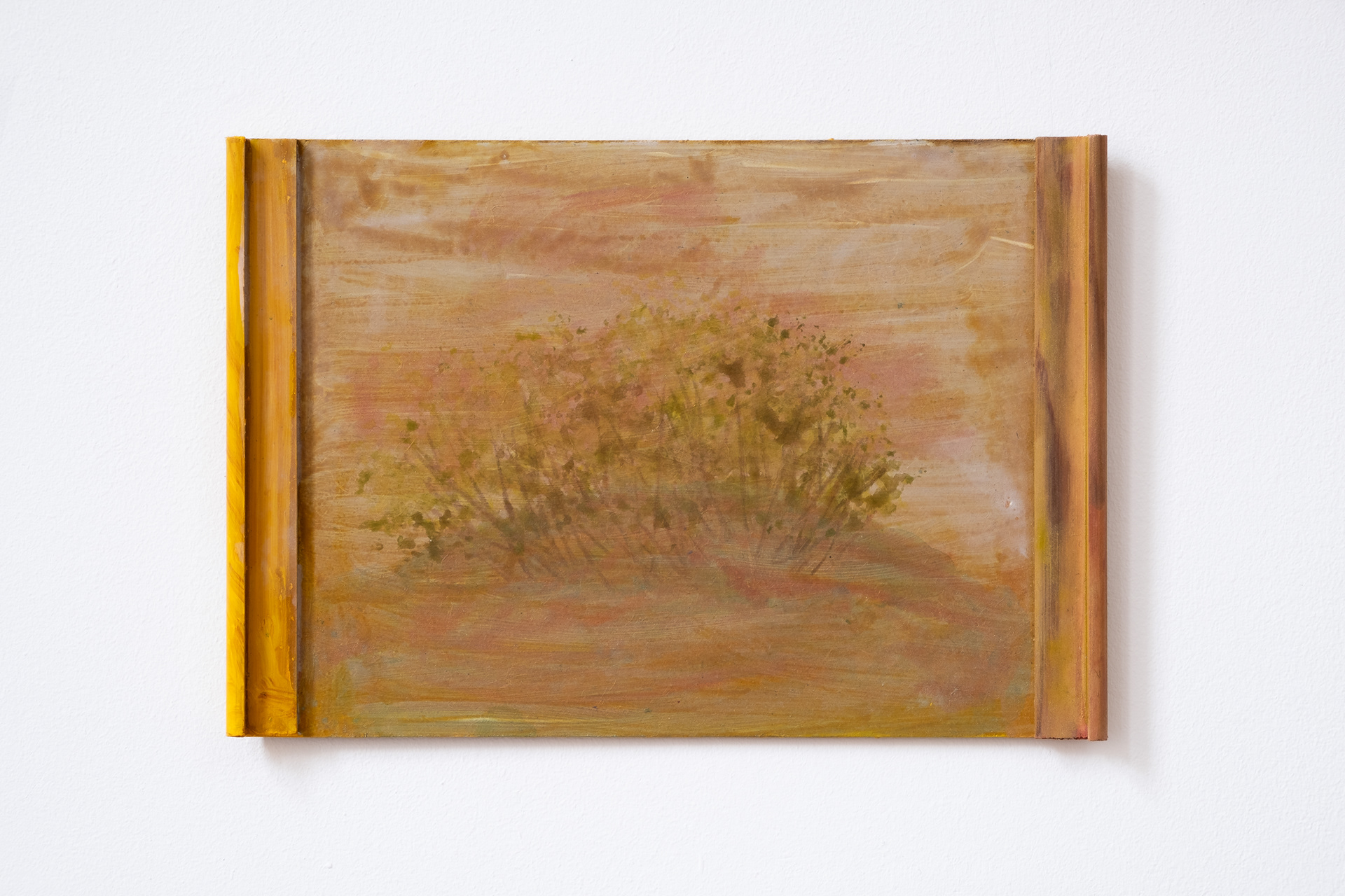 "Tree copse", 17 x 24.5 cm, acrylic on board, 2023