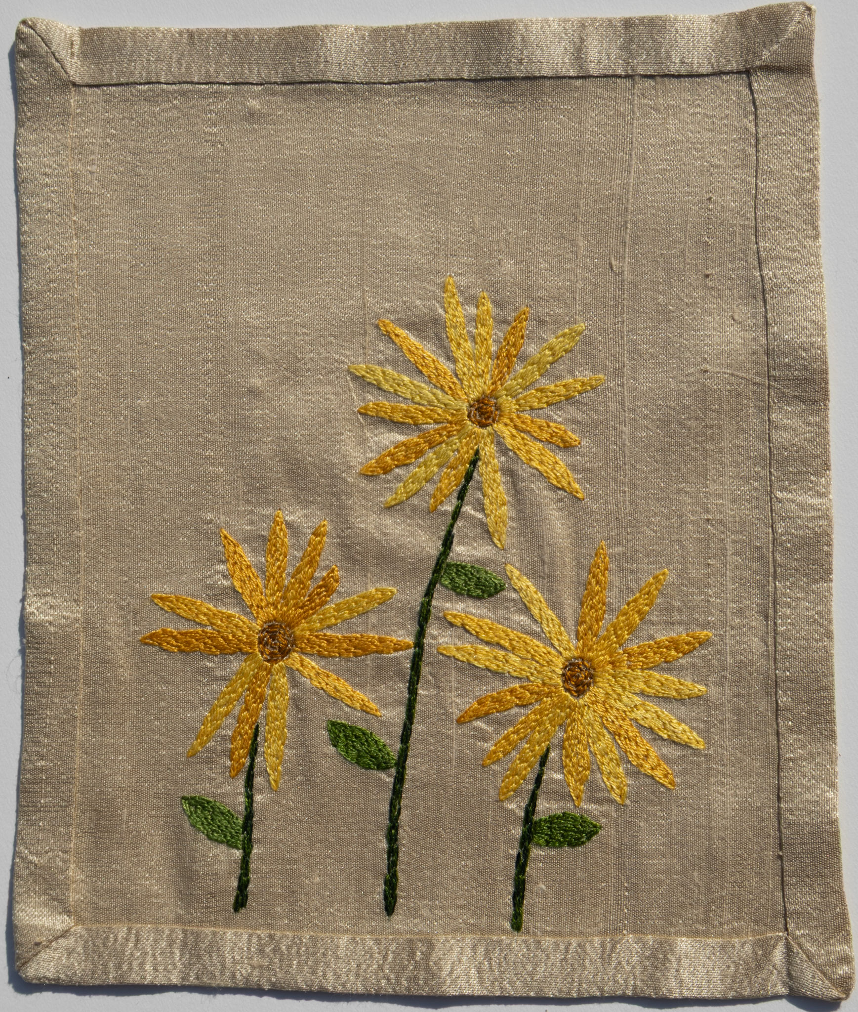 Sunflowers, 2025. 7 x 8 inches.