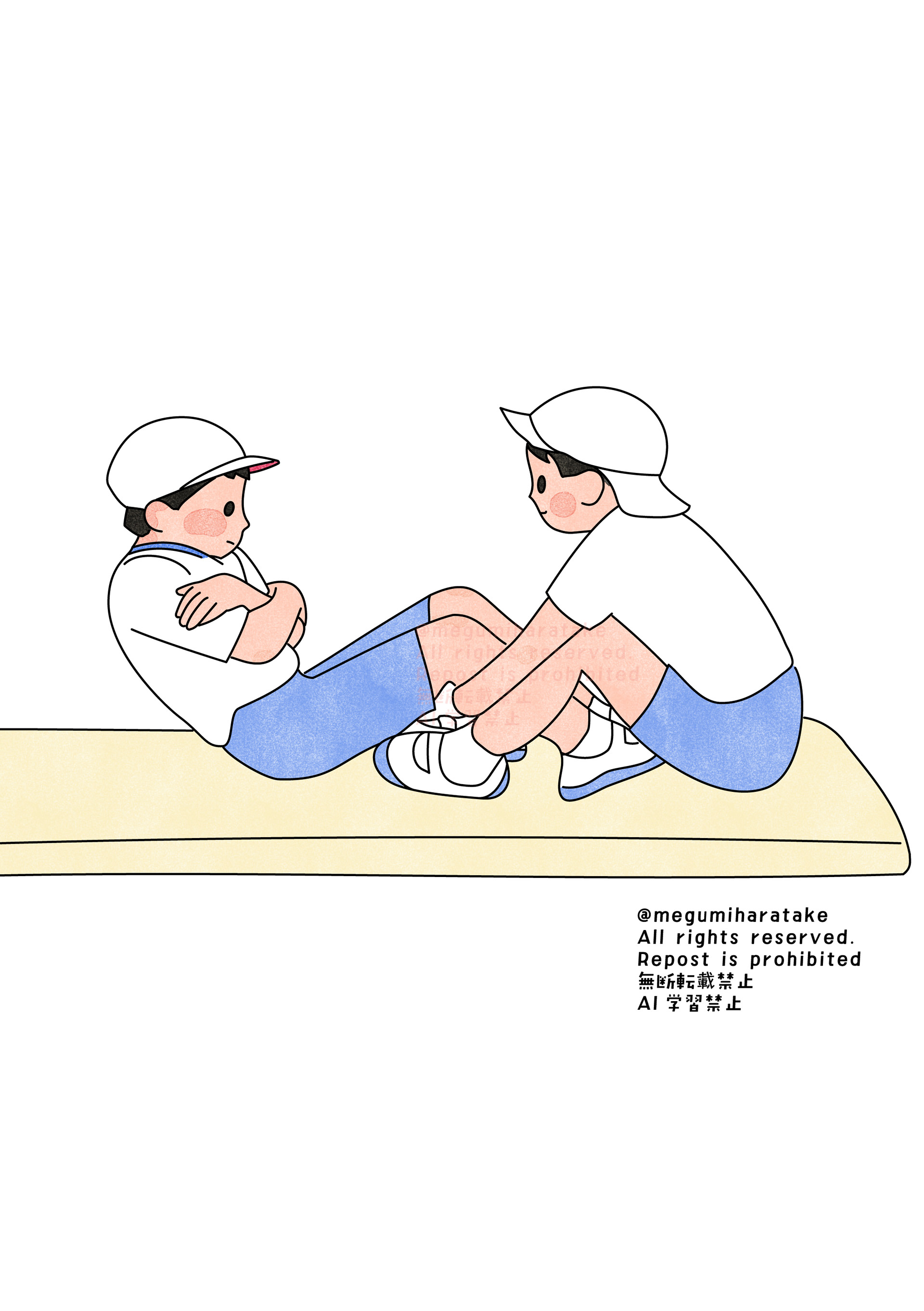 体力テスト上体起こし