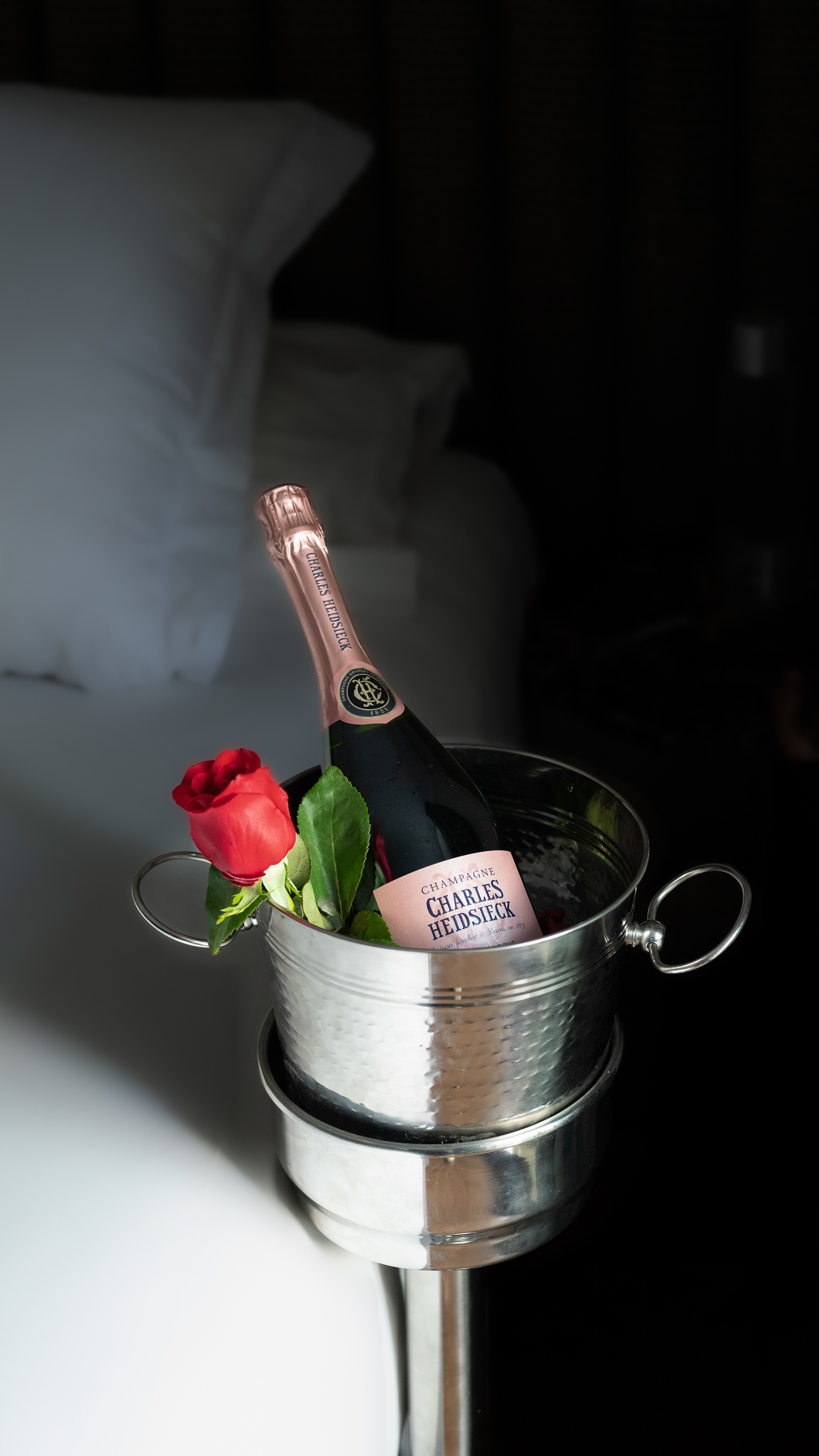 Charles. HEIDSIECK x Hôtel BACHAUMONT - Campagne de St Valentin 