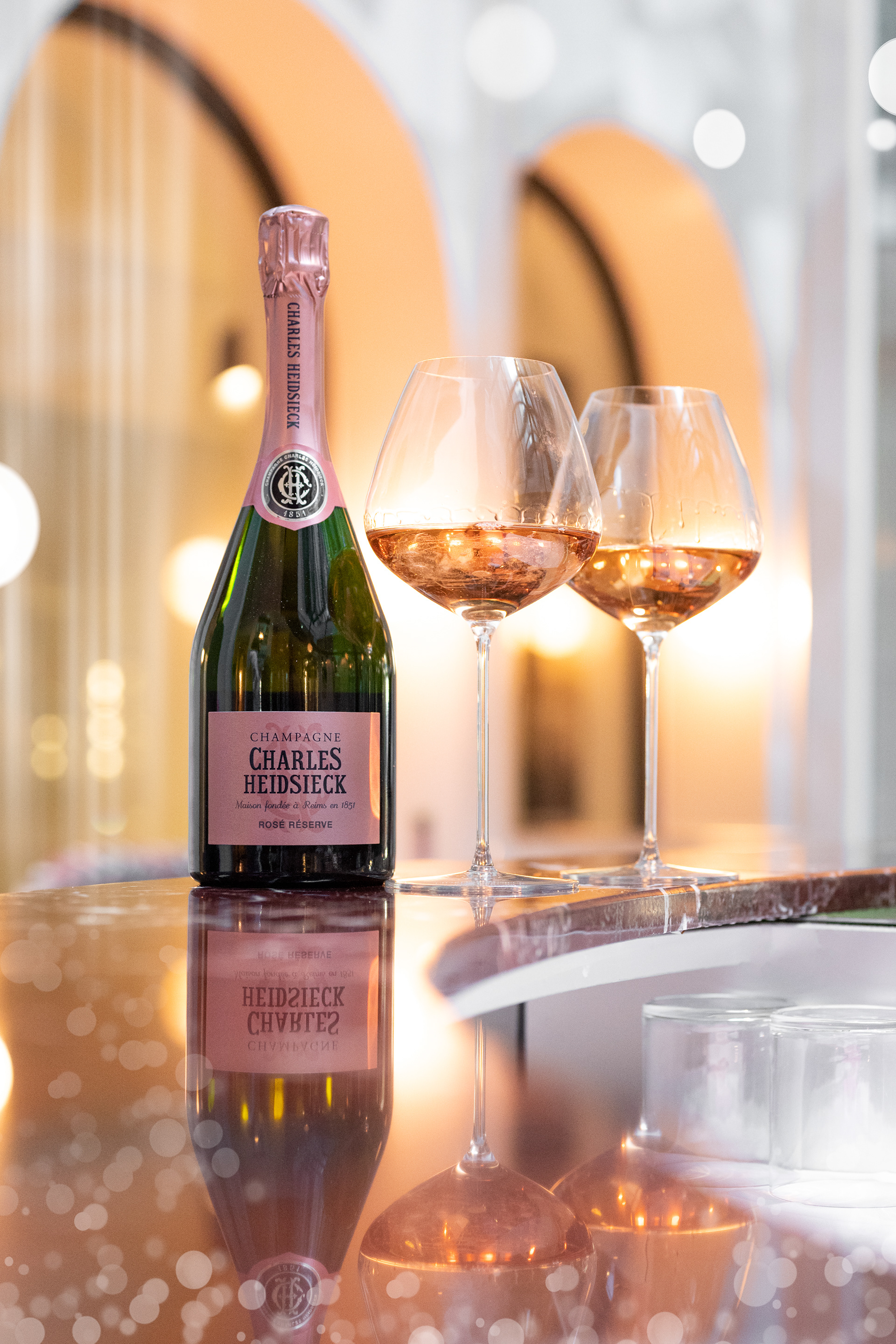 Charles HEIDSIECK x Hôtel BACHAUMONT 
