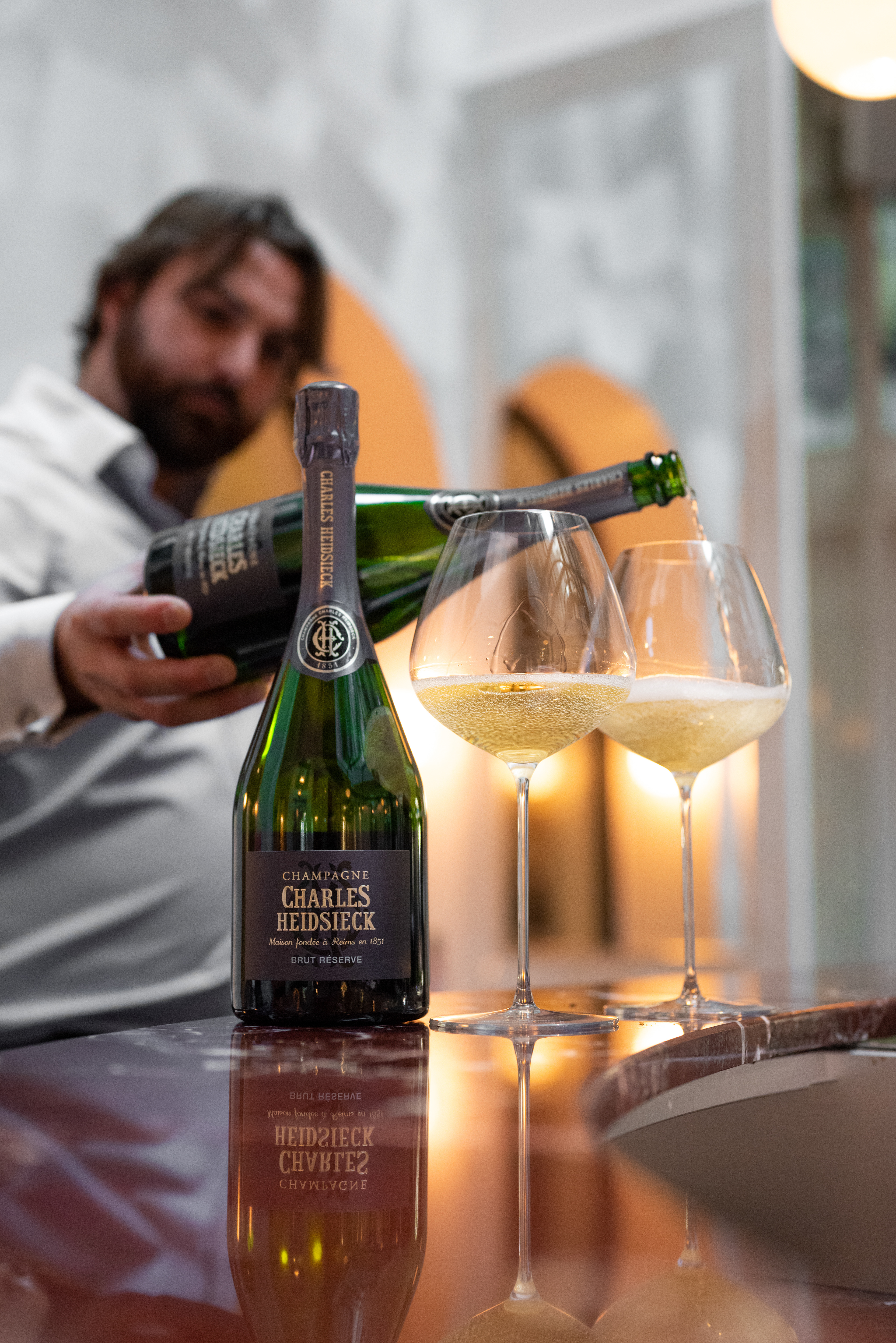 Charles HEIDSIECK x Hôtel BACHAUMONT 