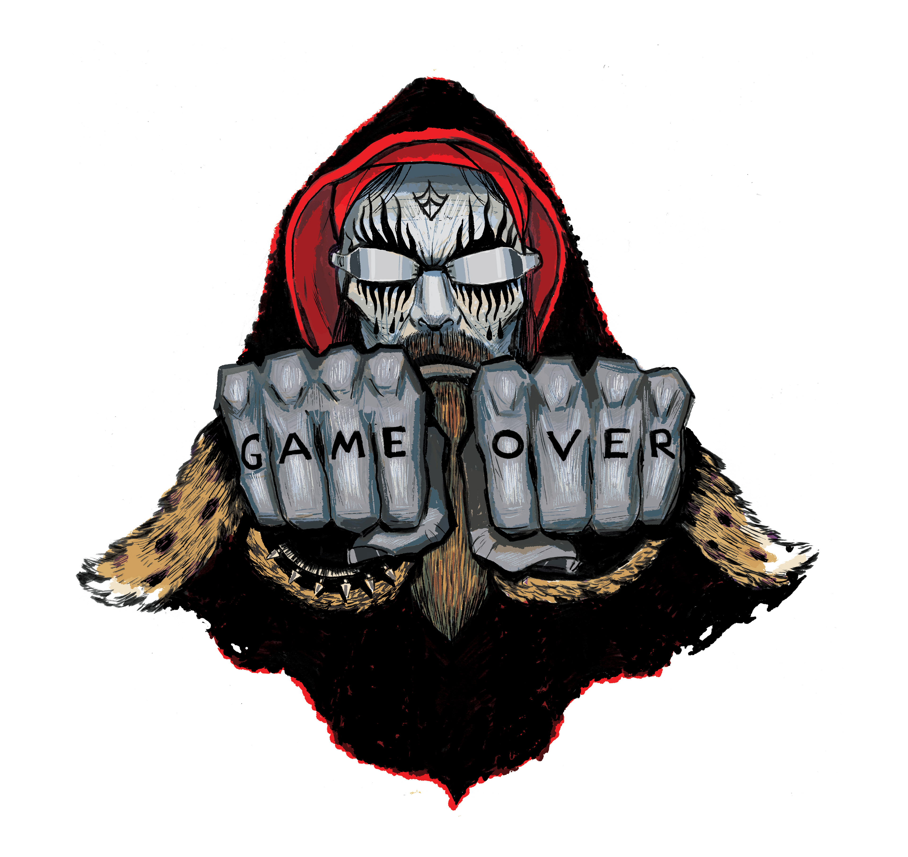 "Trash Wizard" sticker design 2