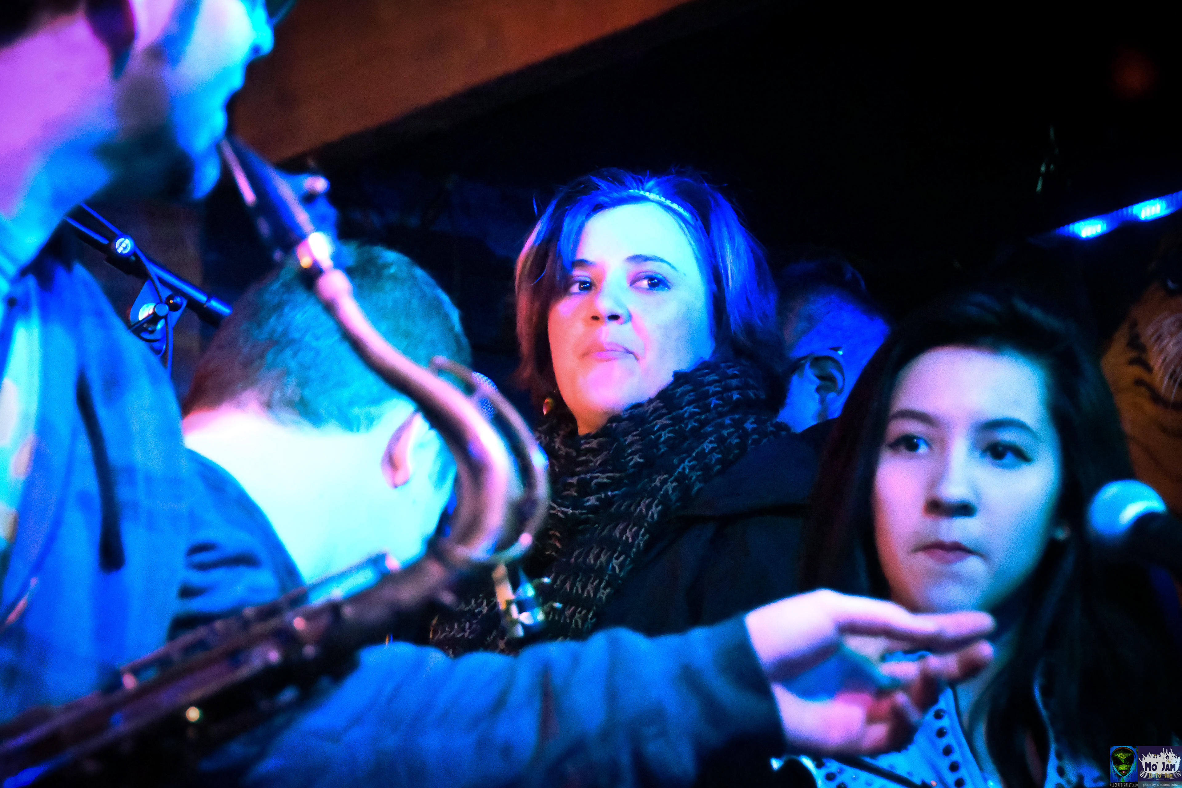 Morgan Gilkeson created Sea' Mo' Jam Mondays for youth.  Photo J. Joshua Diltz.  Alien Aftermint.  