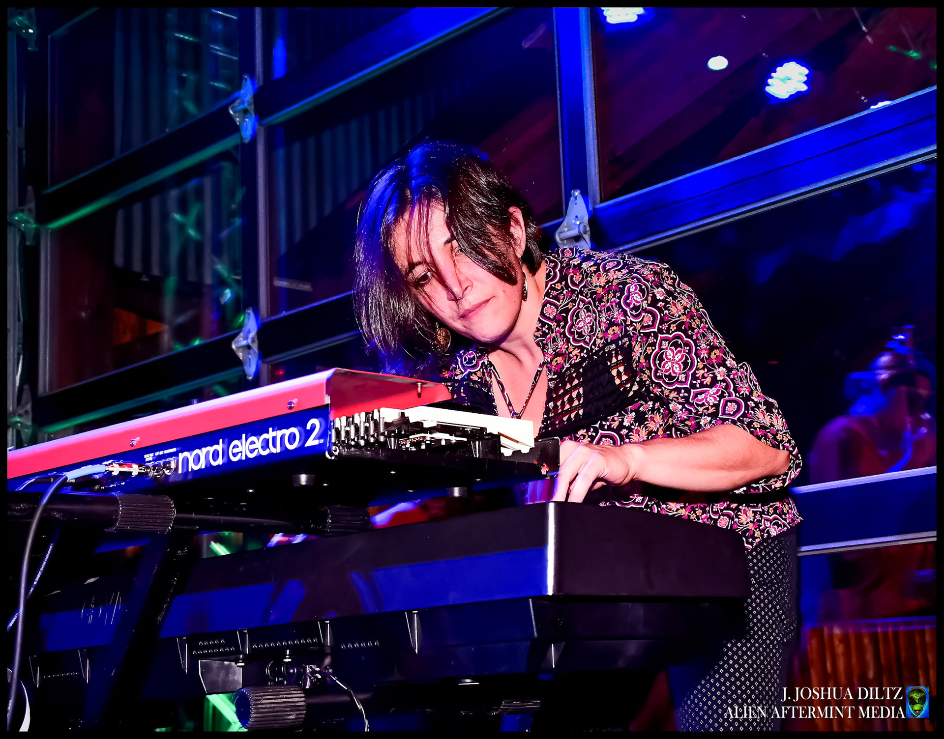 World Class Piano legend Marina Albero Mo' Jam Presents :  Mo' Jam Mondays, a weekly gathering of Seattle artist featuring an improvisational jam with the regions hottest talent.  [Seattle, October 2018]  Photo by J. Joshua Diltz, Alien Aftermint