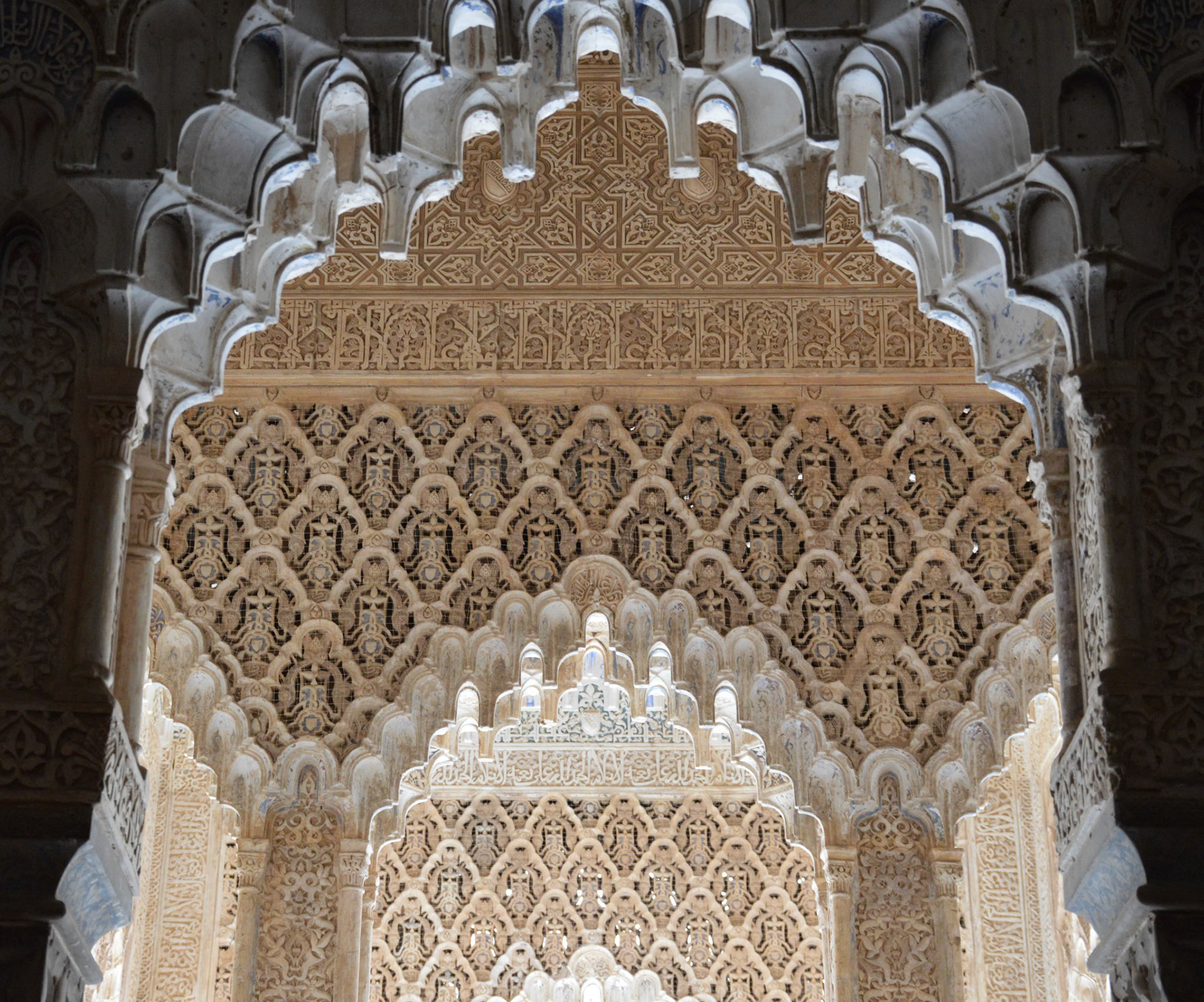 Portico Detail, Court of the Lions, The Alhambra
