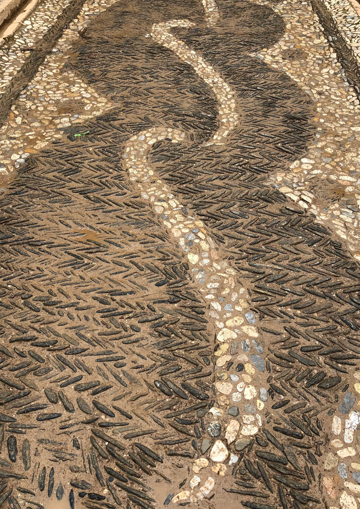 The Alhambra - Detail of Garden Pathway