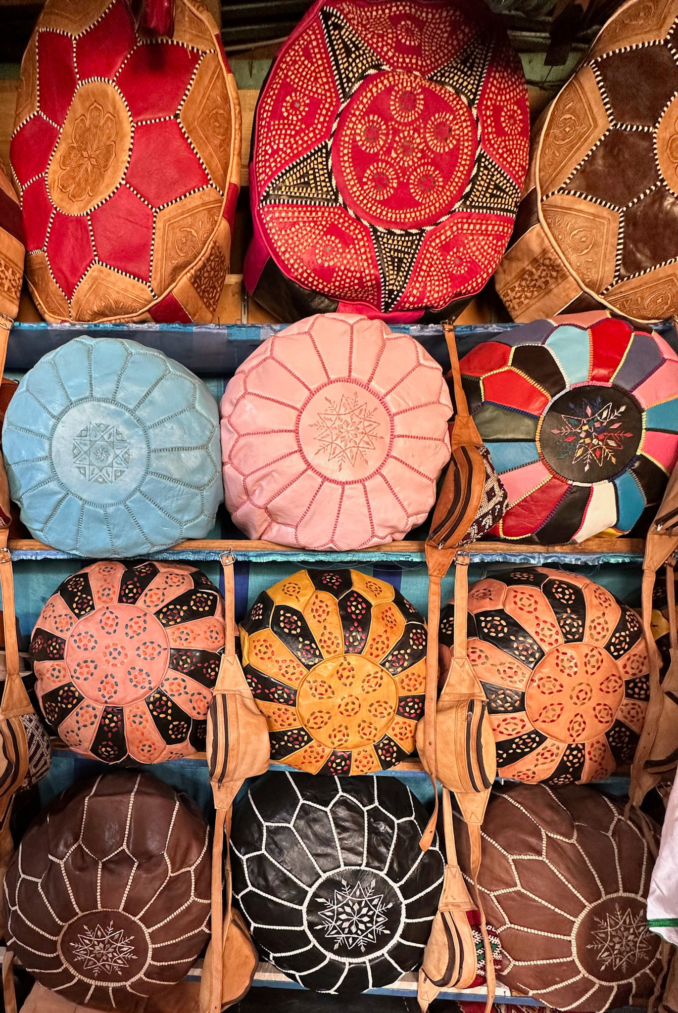 Leather Shop, Chouara Tannery, Fes