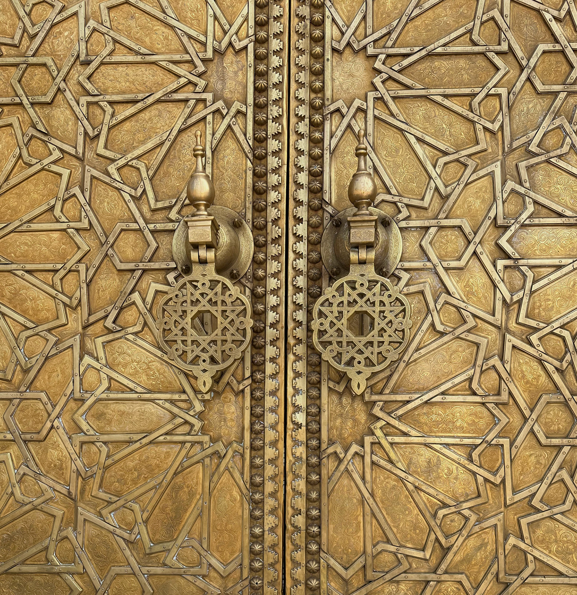 Gate of the Royal Palace of Hassan II, Fes