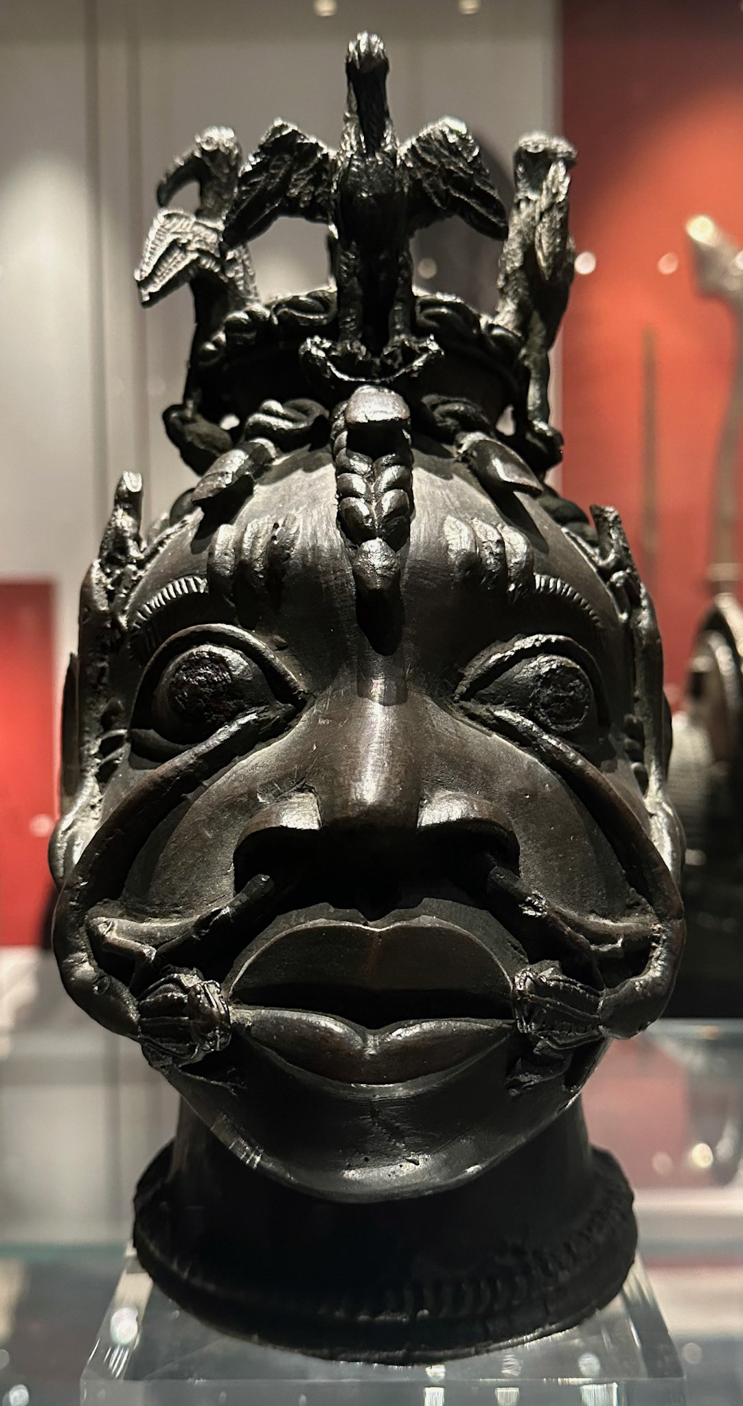 Benin Cast Brass Head, British Museum