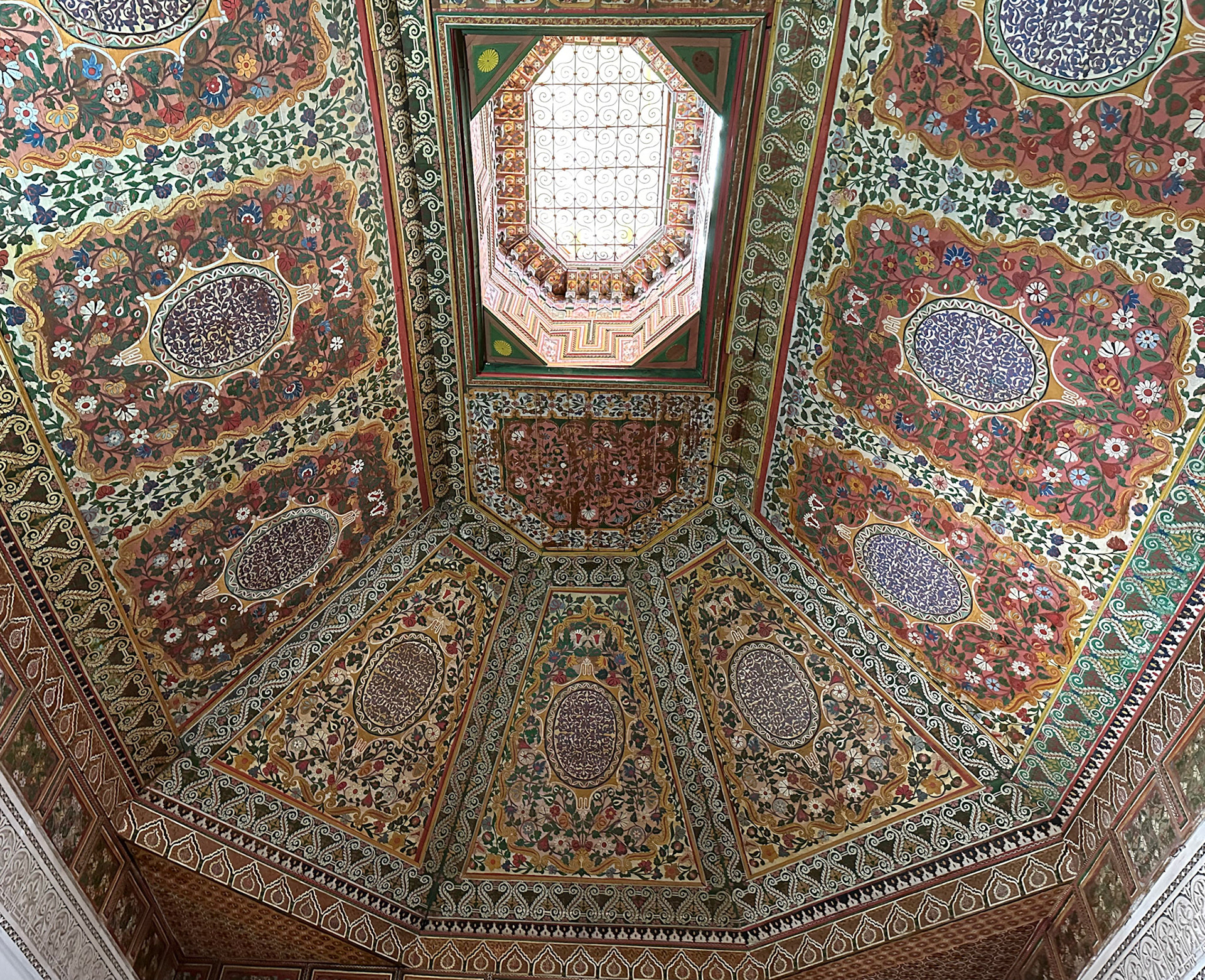 Ceiling Detail, Bahia Palace, Marrakesh