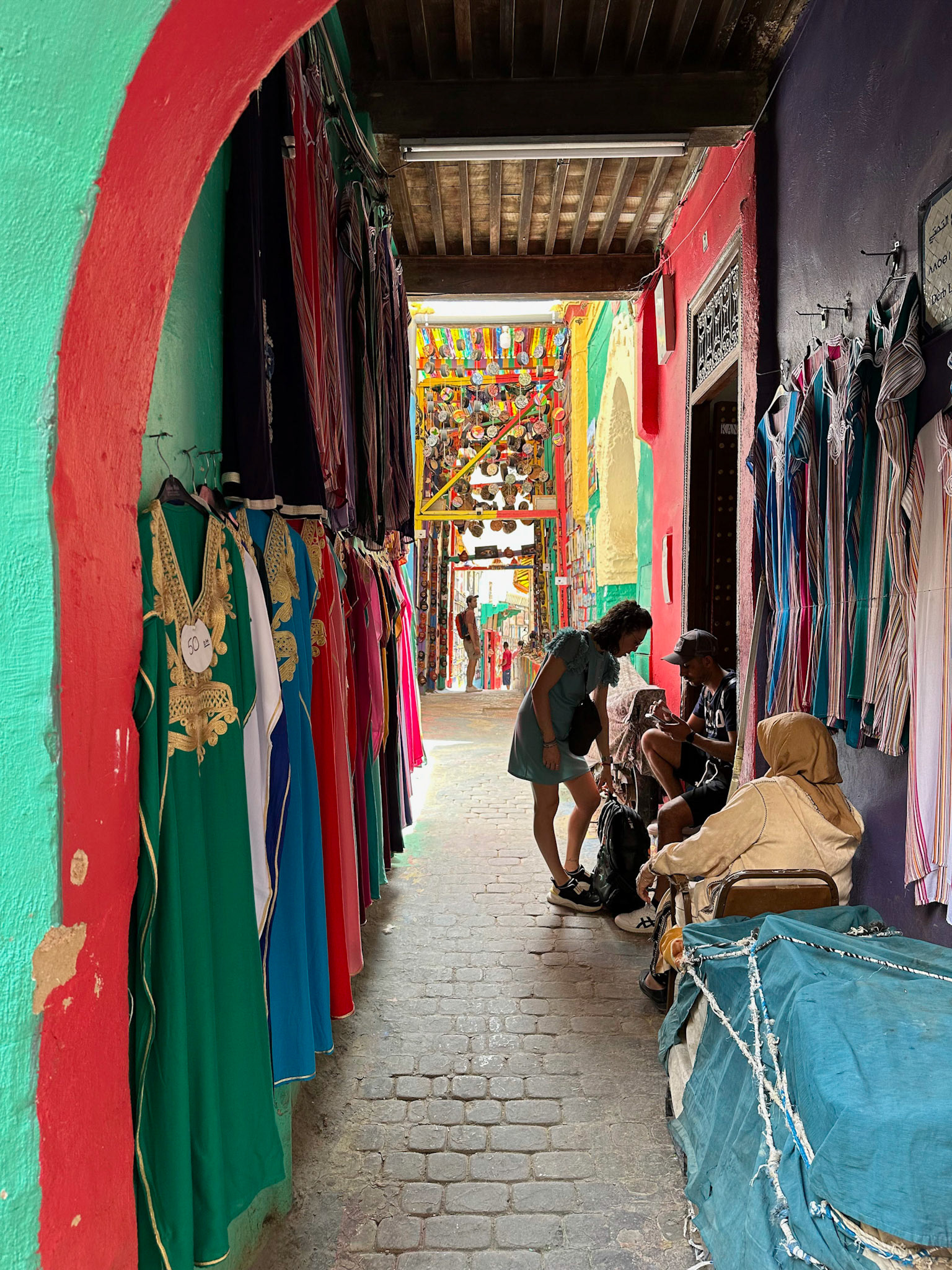 Dress Seller, Fes Medina