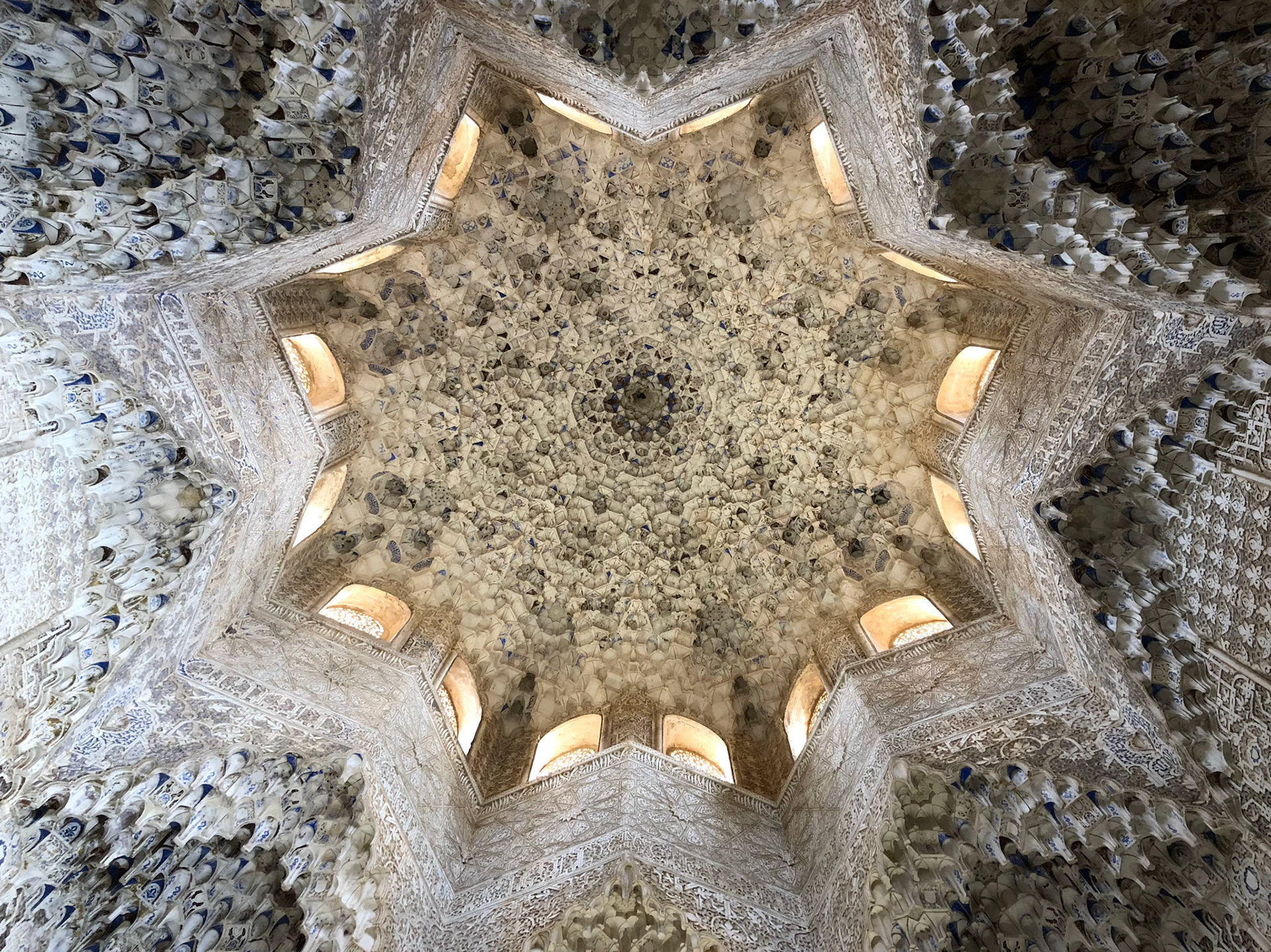 Alhambra - Hall of the Abencerrajes Ceiling