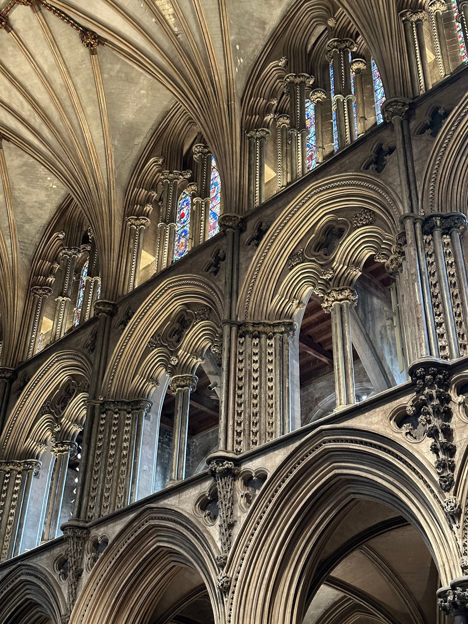 Ely cathedral Nave Detail