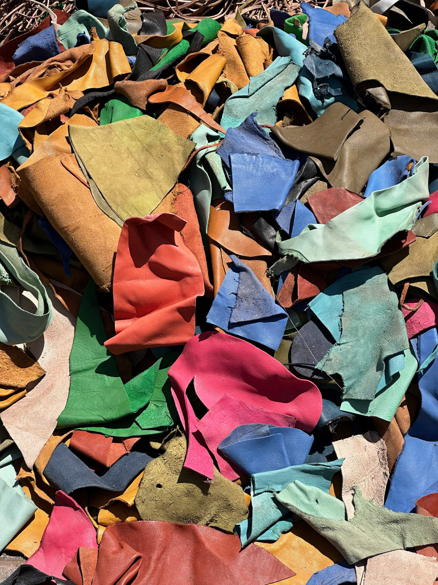 Leather Scraps, Marrakesh Medina