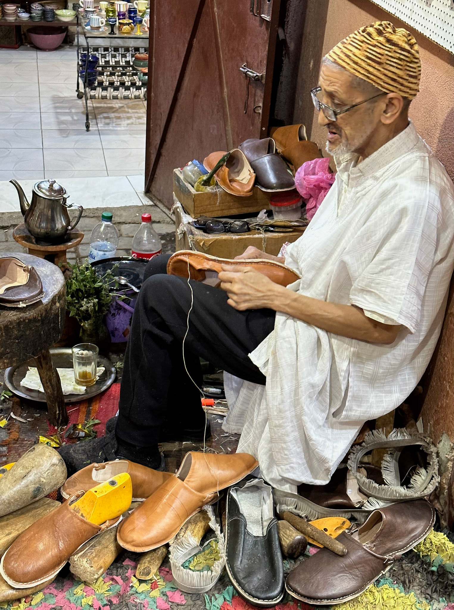 Slipper Cobbler, Marrakesh Medina