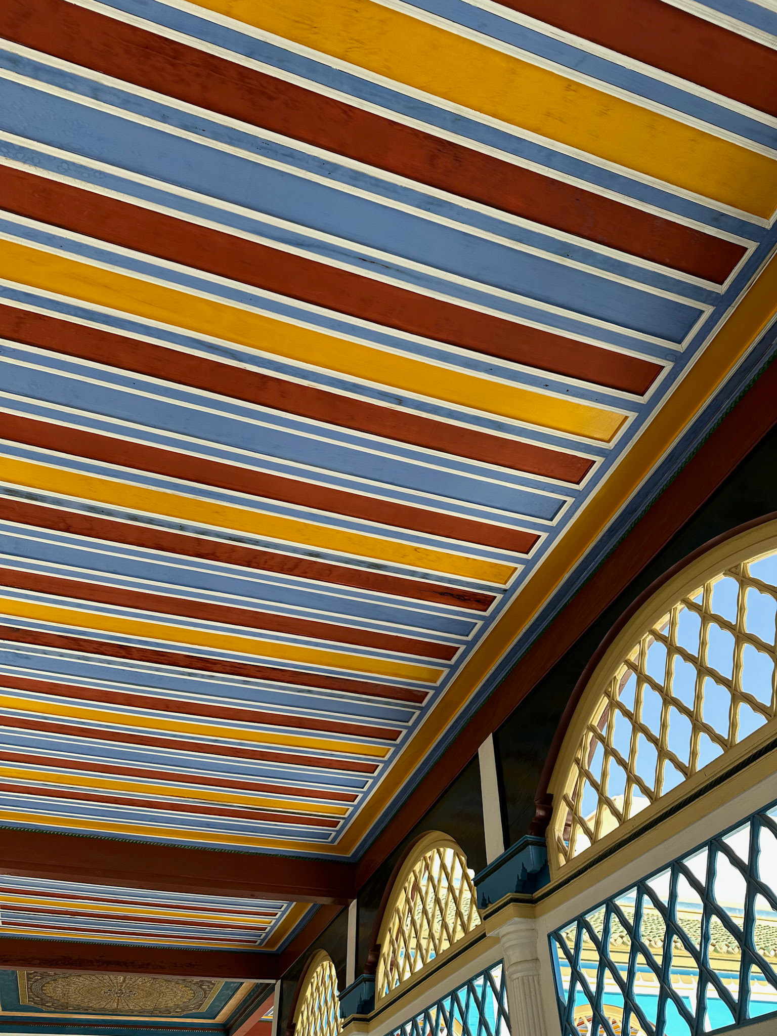 Ceiling Detail, Bahia Palace, Marrakesh