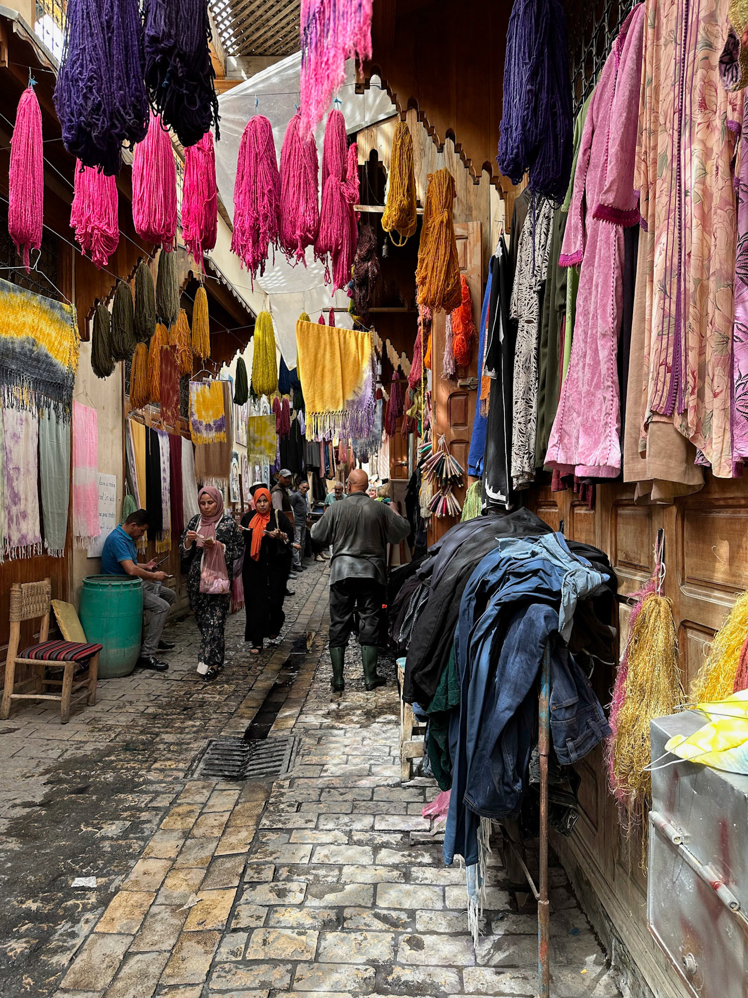 Dyer and Wares, Fes Medina